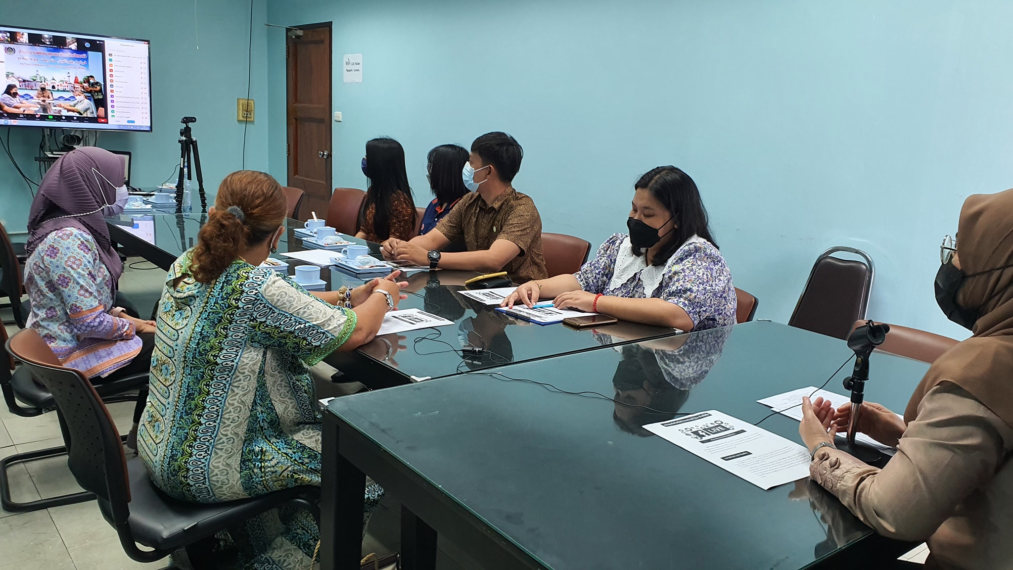 พช.ปัตตานี ถ่ายทอดเคล็ดลับเพิ่มรายได้ OTOP บนช่องทาง Online