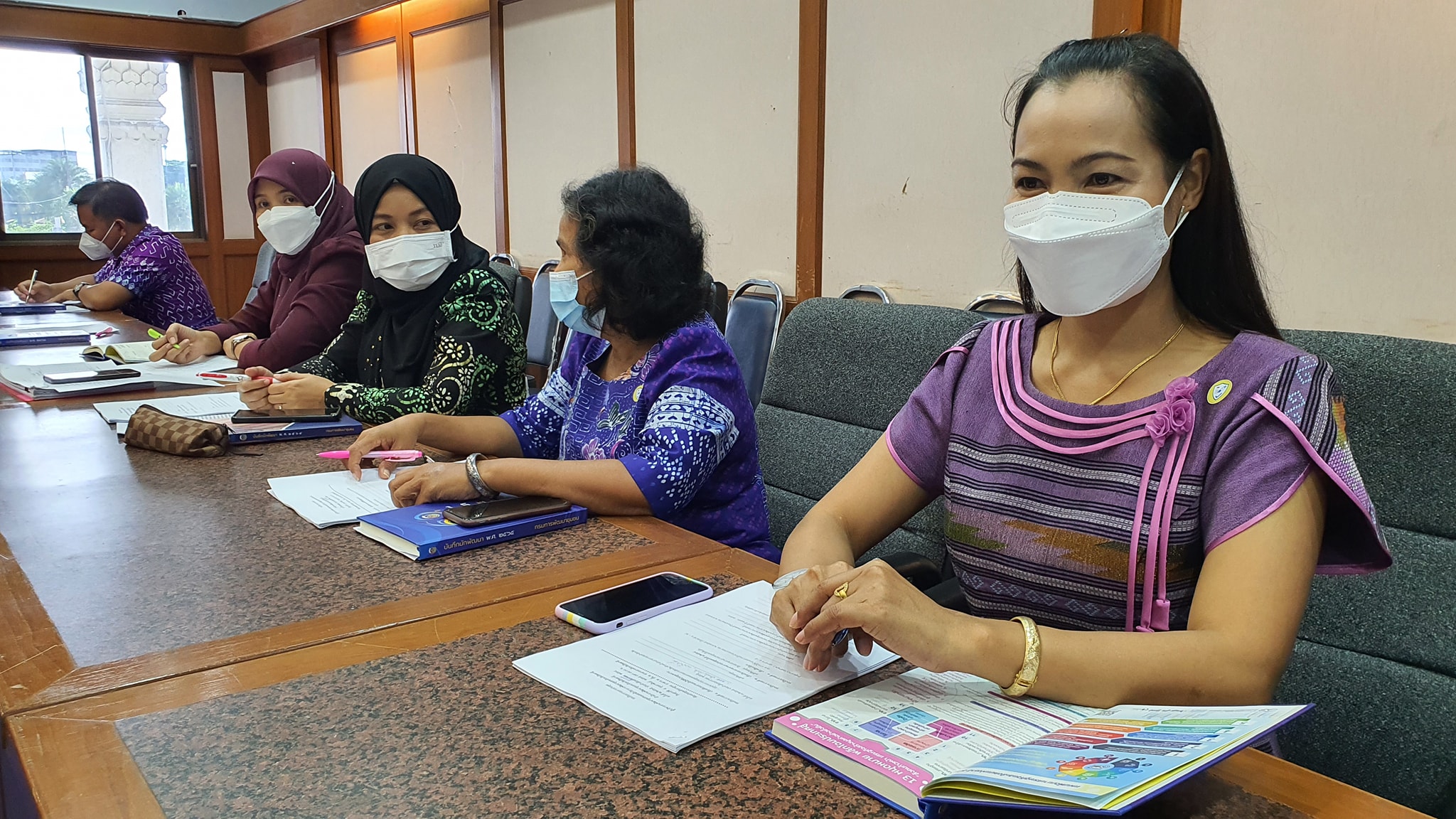 พัฒนาชุมชนจังหวัดปัตตานี ติดตามสนับสนุนพื้นที่ขับเคลื่อนงานพัฒนาชุมชน ปีงบประมาณ พ.ศ.2565