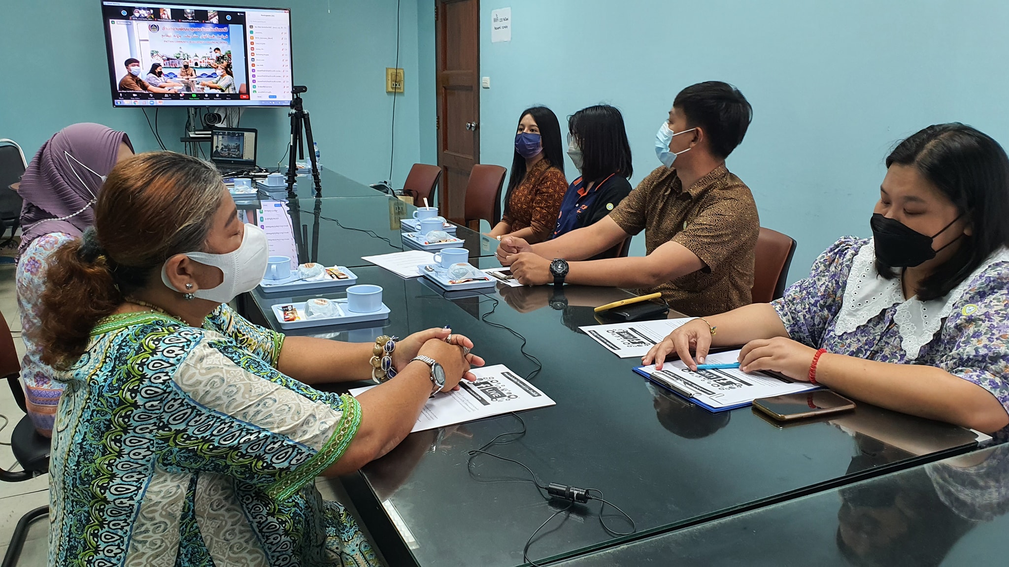 พช.ปัตตานี ถ่ายทอดเคล็ดลับเพิ่มรายได้ OTOP บนช่องทาง Online