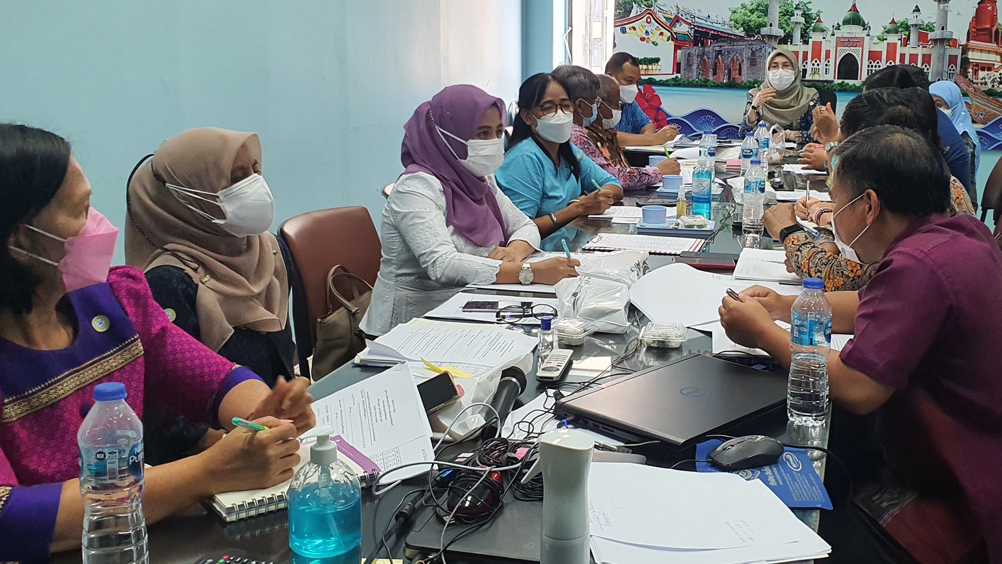 พัฒนาชุมชนจังหวัดปัตตานี ติดตามสนับสนุนพื้นที่ขับเคลื่อนงานพัฒนาชุมชน ปีงบประมาณ พ.ศ.2565