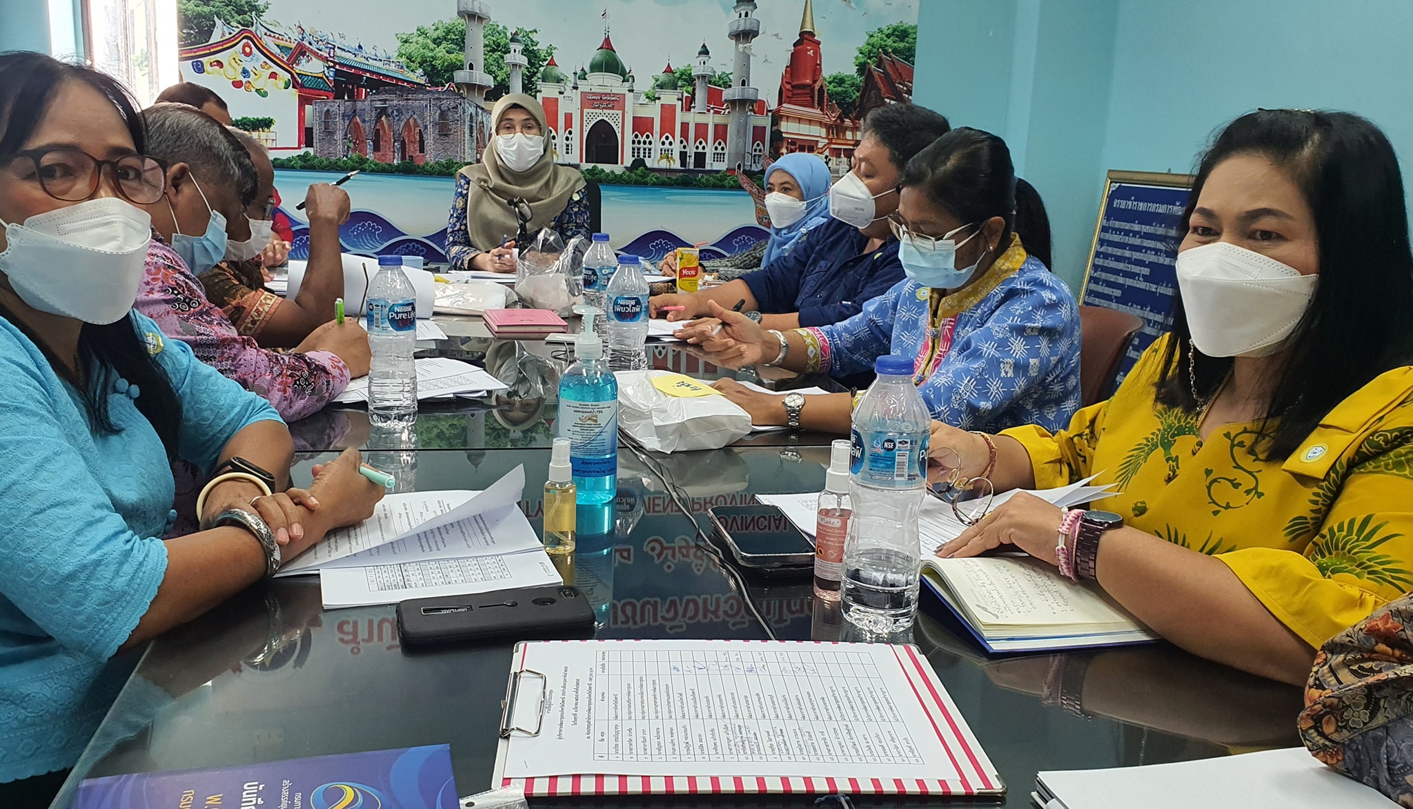 พัฒนาชุมชนจังหวัดปัตตานี ติดตามสนับสนุนพื้นที่ขับเคลื่อนงานพัฒนาชุมชน ปีงบประมาณ พ.ศ.2565