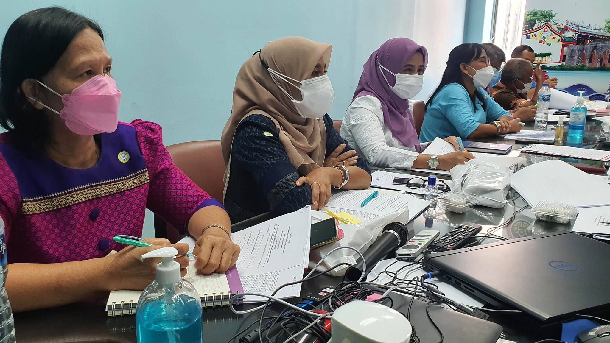 พัฒนาชุมชนจังหวัดปัตตานี ติดตามสนับสนุนพื้นที่ขับเคลื่อนงานพัฒนาชุมชน ปีงบประมาณ พ.ศ.2565