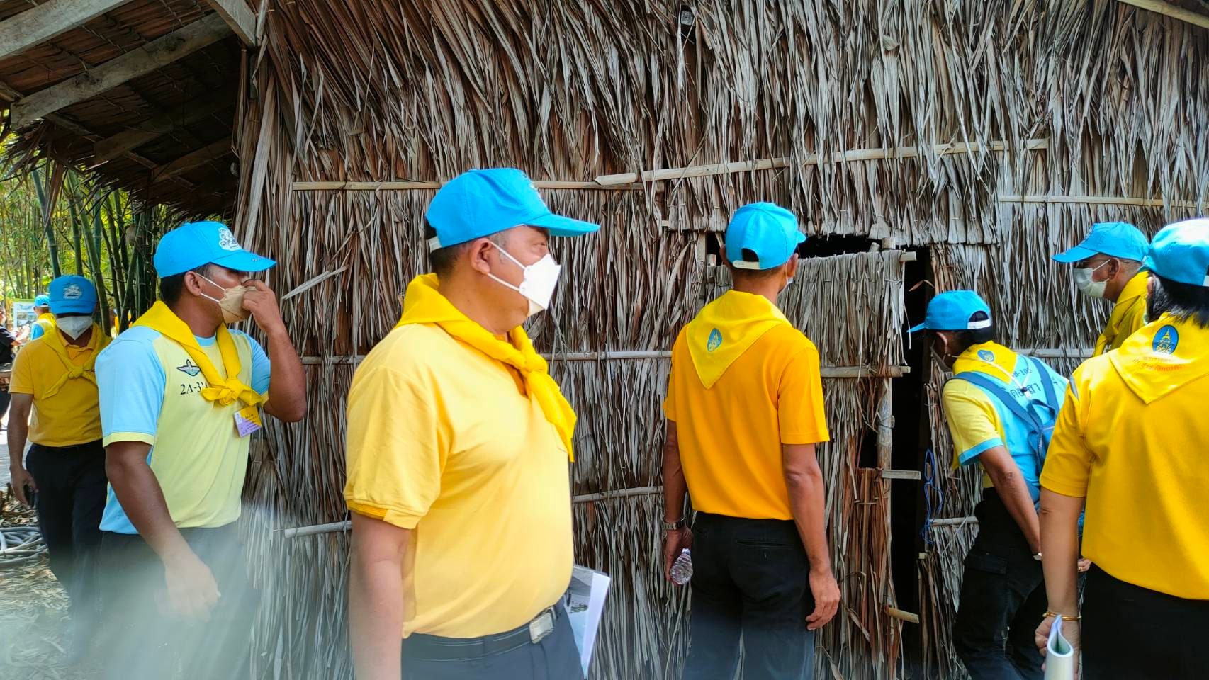 พช.ปัตตานี ลงพื้นที่เยี่ยมชมการดำเนินงานฟาร์มตัวอย่างในสมเด็จพระนางเจ้าสิริกิติ์ พระบรมราชินีนาถ ต้านภัยโควิด-19 บ้านแป้น อำเภอสายบุรี