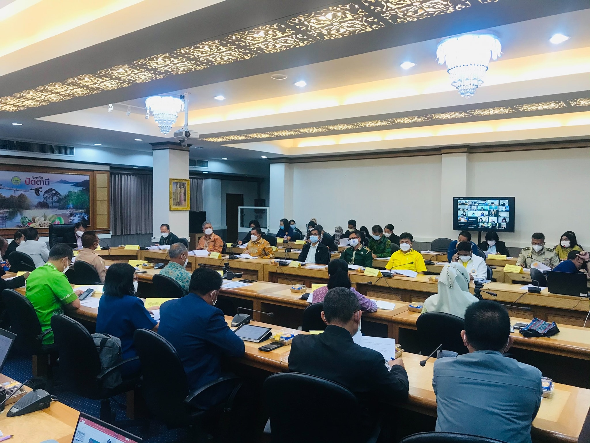 พช.ปัตตานี นำเสนอผลการส่งเสริมเศรษฐกิจฐานราก สร้างความมั่นคงด้านอาชีพและรายได้ตามหลักปรัชญาของเศรษฐกิจพอเพียง