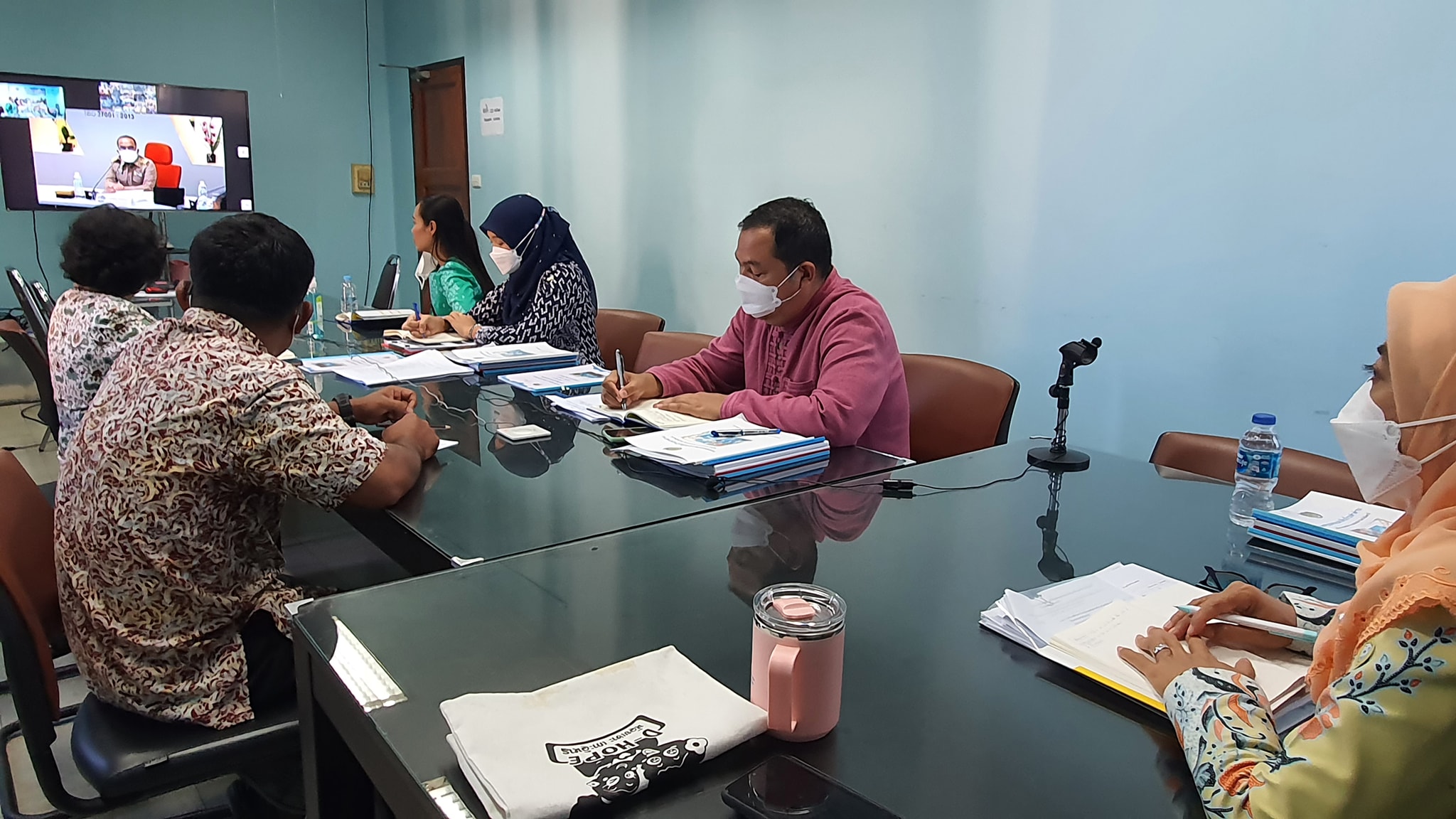 กิจกรรม : พช.ปัตตานี ร่วมประชุมกรมการพัฒนาชุมชน ประจำเดือนมีนาคม ผ่านระบบการประชุมทางไกล (Video Conference) 76 จังหวัดทั่วประเทศ