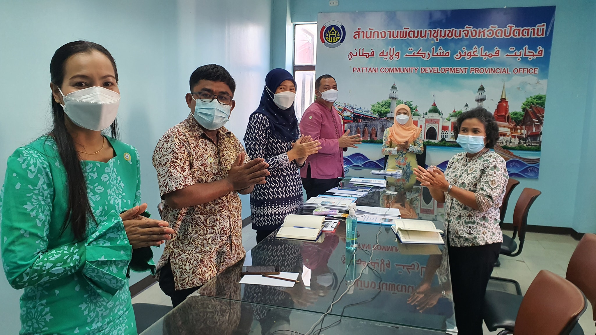 กิจกรรม : พช.ปัตตานี ร่วมประชุมกรมการพัฒนาชุมชน ประจำเดือนมีนาคม ผ่านระบบการประชุมทางไกล (Video Conference) 76 จังหวัดทั่วประเทศ