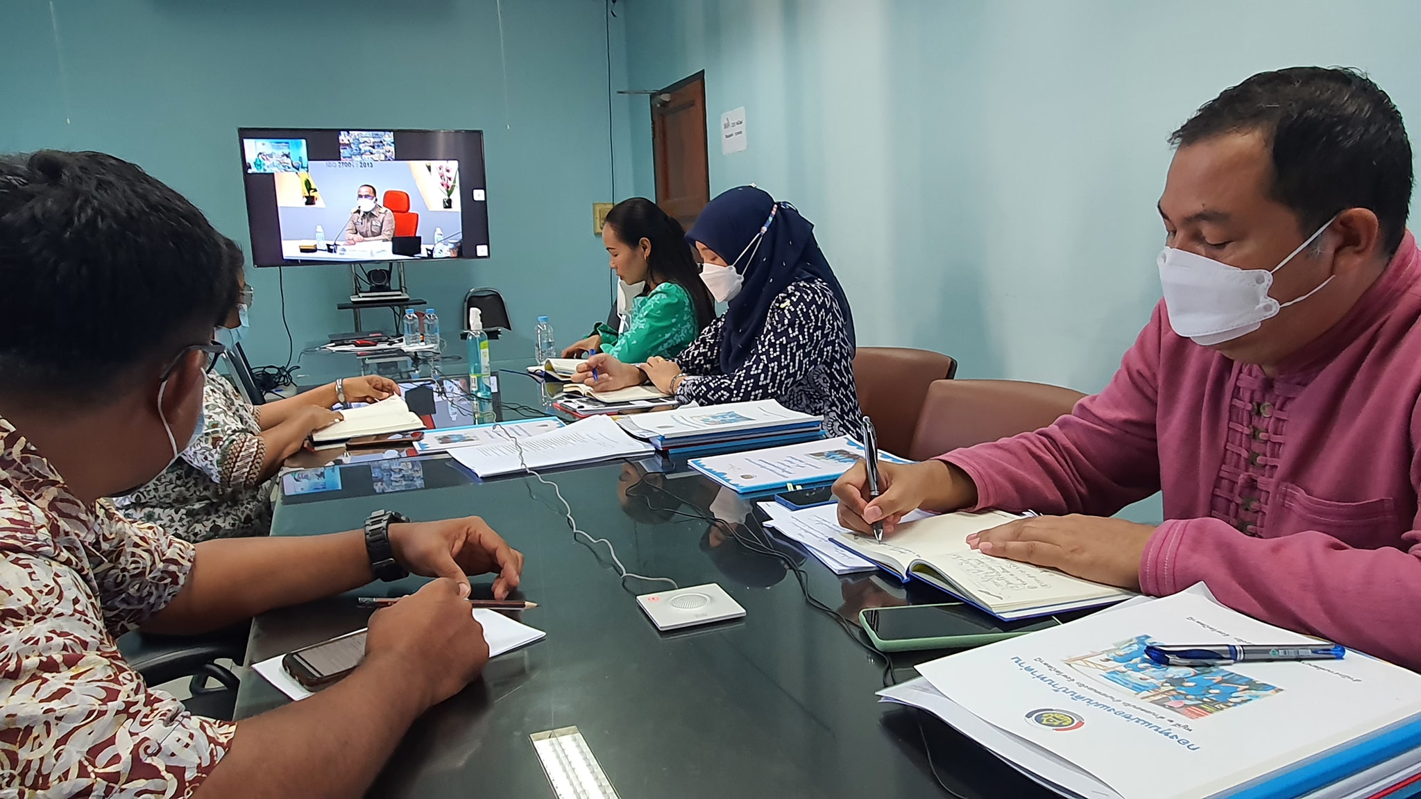 กิจกรรม : พช.ปัตตานี ร่วมประชุมกรมการพัฒนาชุมชน ประจำเดือนมีนาคม ผ่านระบบการประชุมทางไกล (Video Conference) 76 จังหวัดทั่วประเทศ