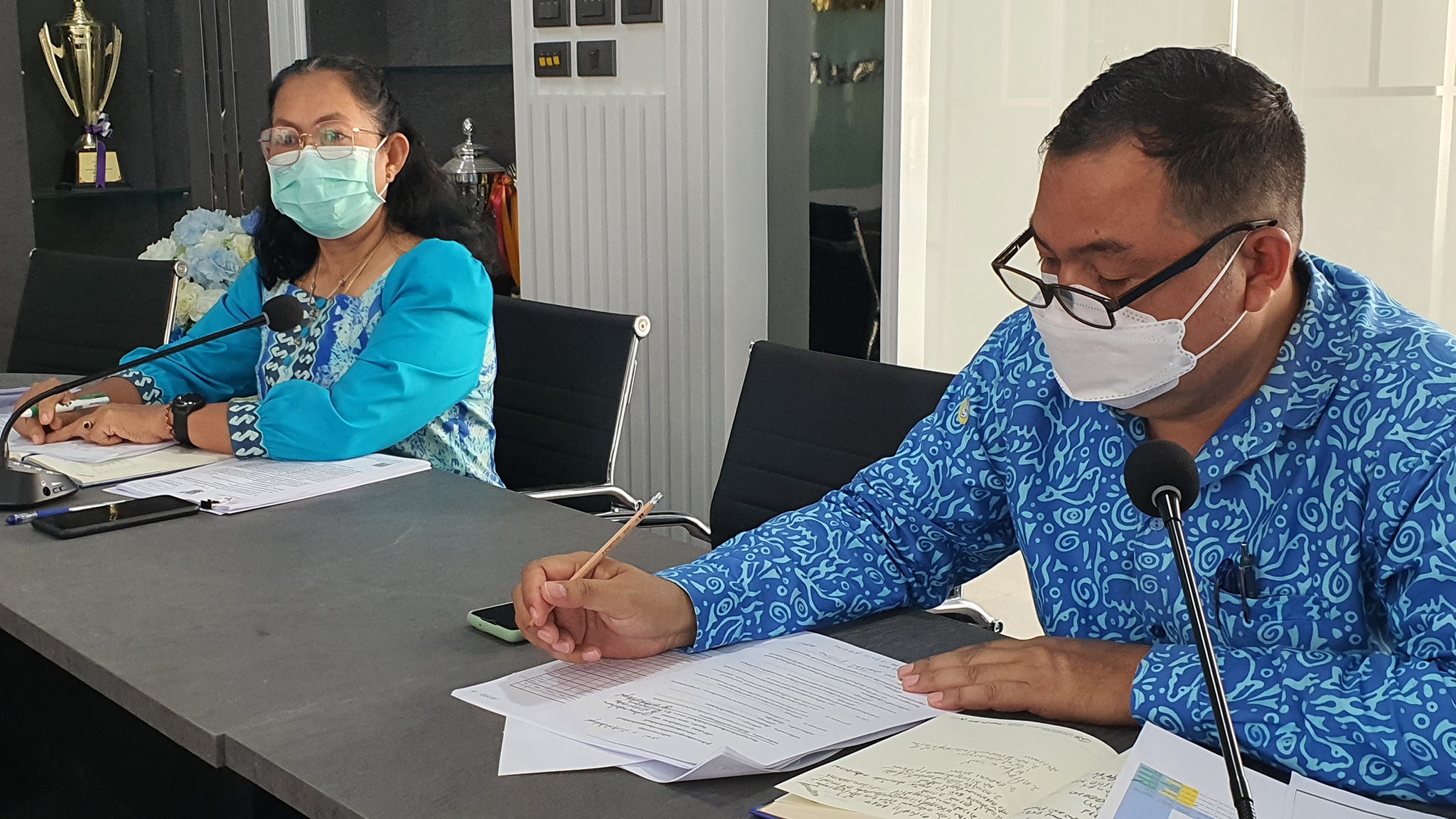 พัฒนาชุมชนจังหวัดปัตตานี ติดตามสนับสนุนพื้นที่ขับเคลื่อนงานพัฒนาชุมชน ปีงบประมาณ พ.ศ.2565