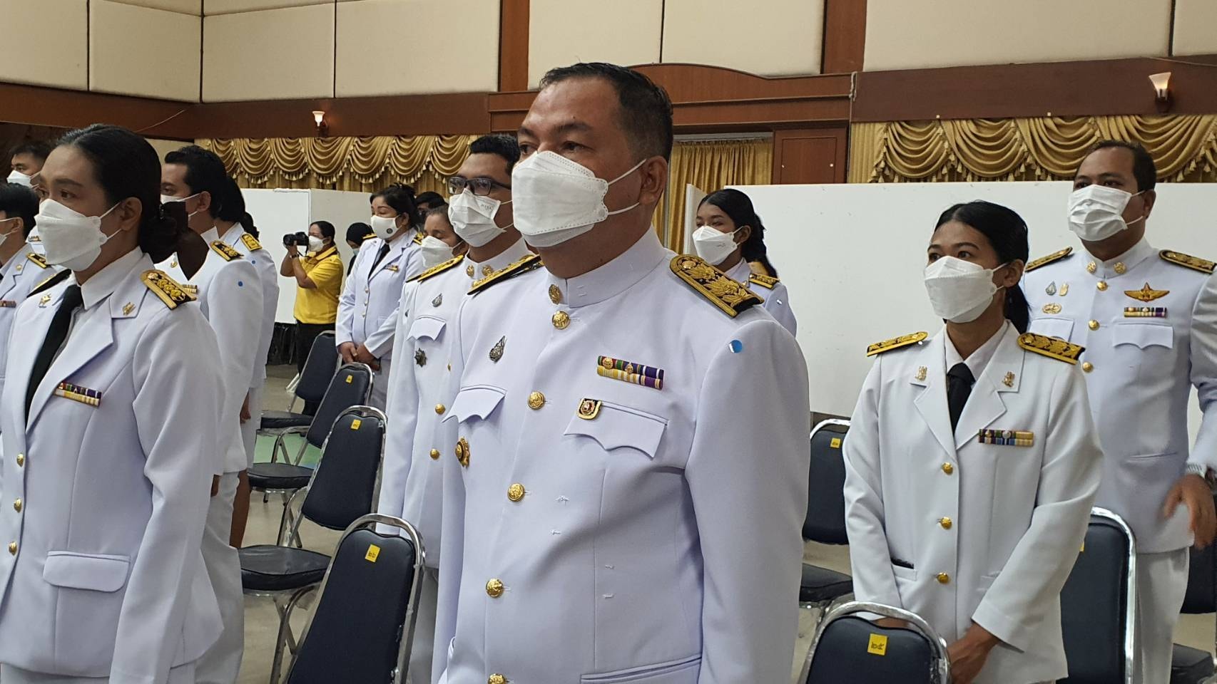 พช.ปัตตานี ร่วมพิธีวางพานพุ่มดอกไม้ถวายราชสักการะ เนื่องในวันพระบาทสมเด็จพระพุทธยอดฟ้าจุฬาโลกมหาราช และวันที่ระลึกมหาจักรีบรมราชวงศ์