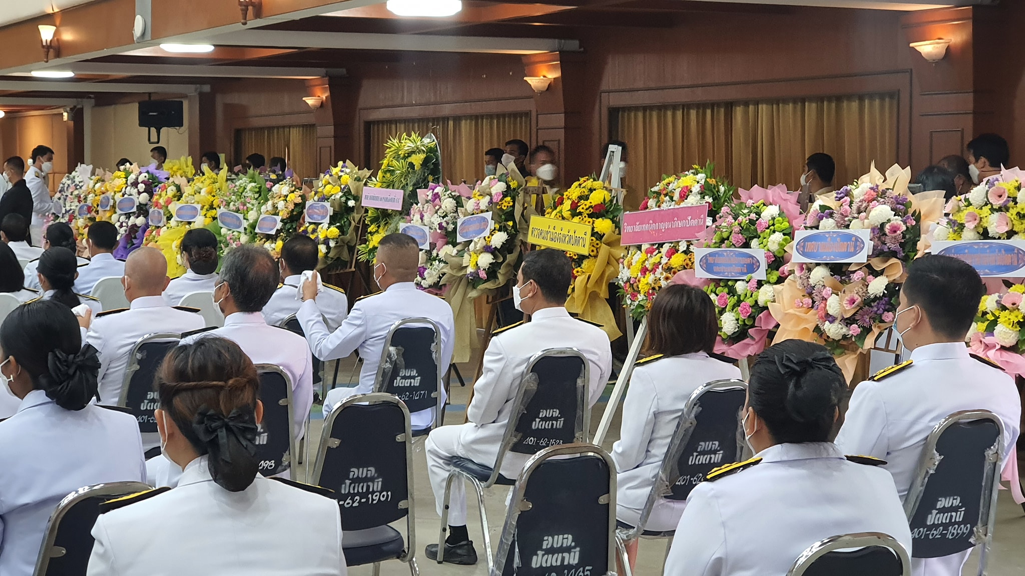 พช.ปัตตานี ร่วมพิธีวางพวงมาลาถวายราชสักการะ เนื่องในวันคล้ายวันสวรรคตสมเด็จพระนเรศวรมหาราช