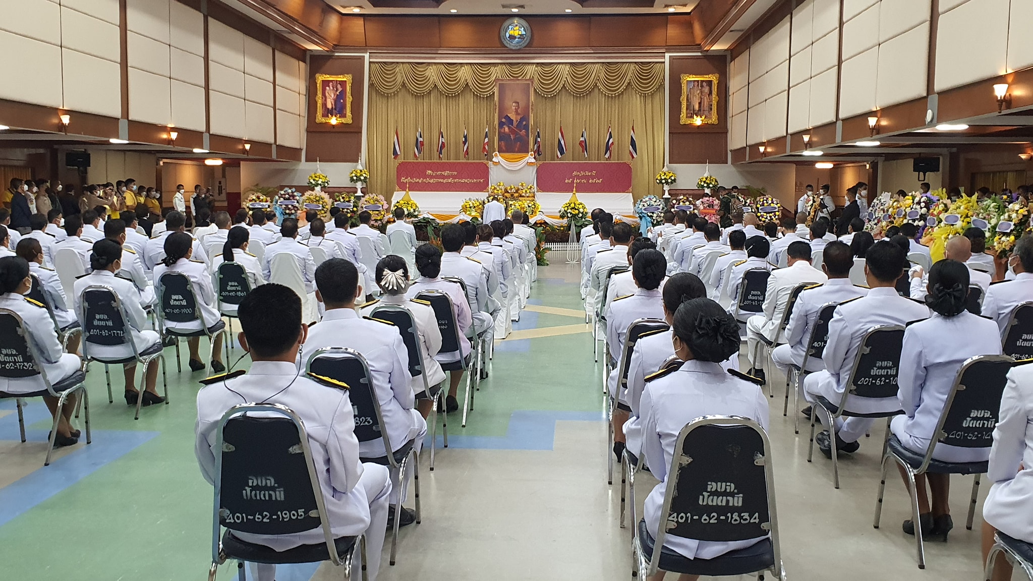 พช.ปัตตานี ร่วมพิธีวางพวงมาลาถวายราชสักการะ เนื่องในวันคล้ายวันสวรรคตสมเด็จพระนเรศวรมหาราช