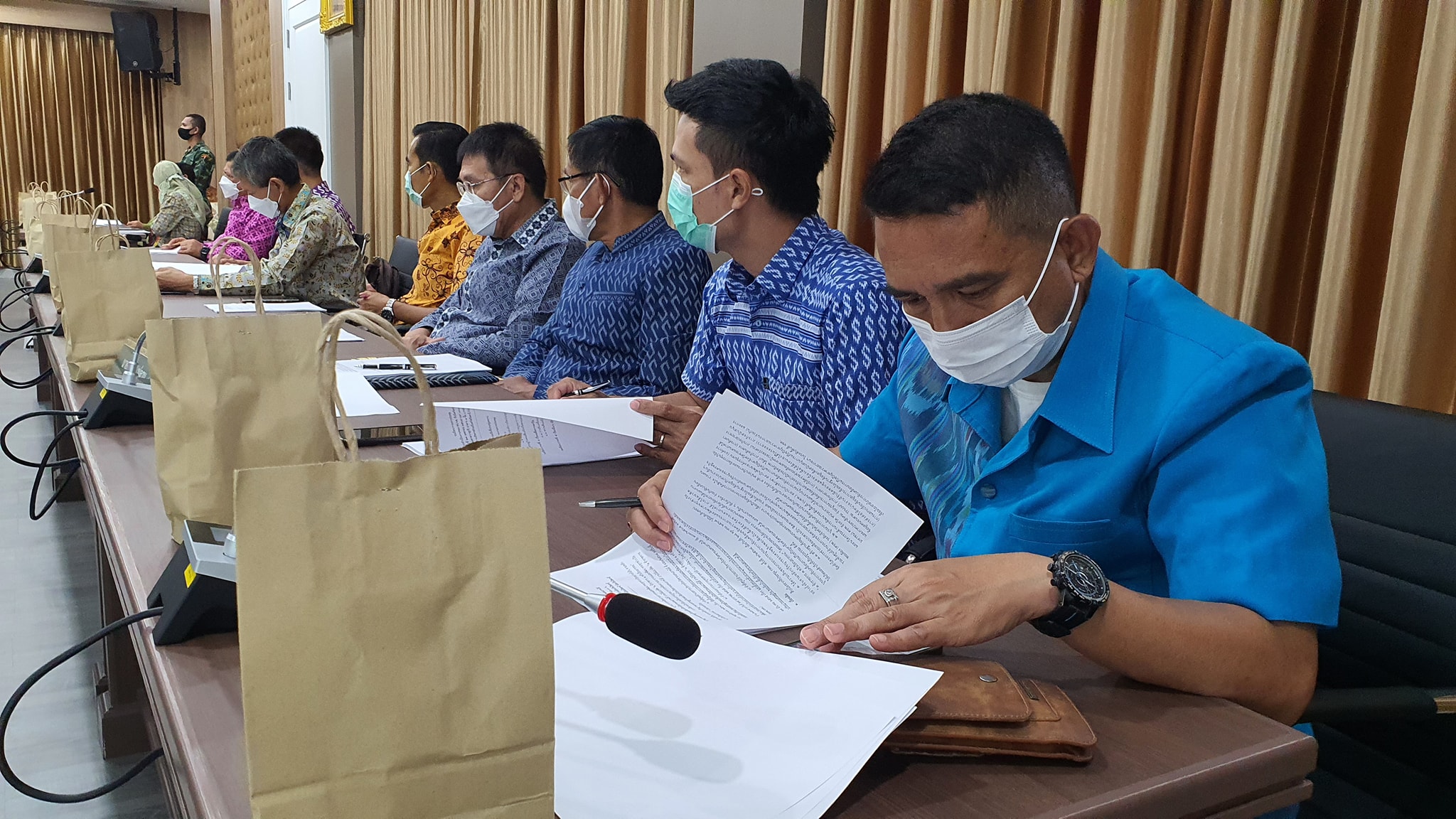 พช.ปัตตานี ร่วมประชุมบูรณาการการดำเนินงานของศูนย์อำนวยการบริหารจังหวัดชายแดนภาคใต้ (ศอ.บต.) กับจังหวัดชายแดนภาคใต้