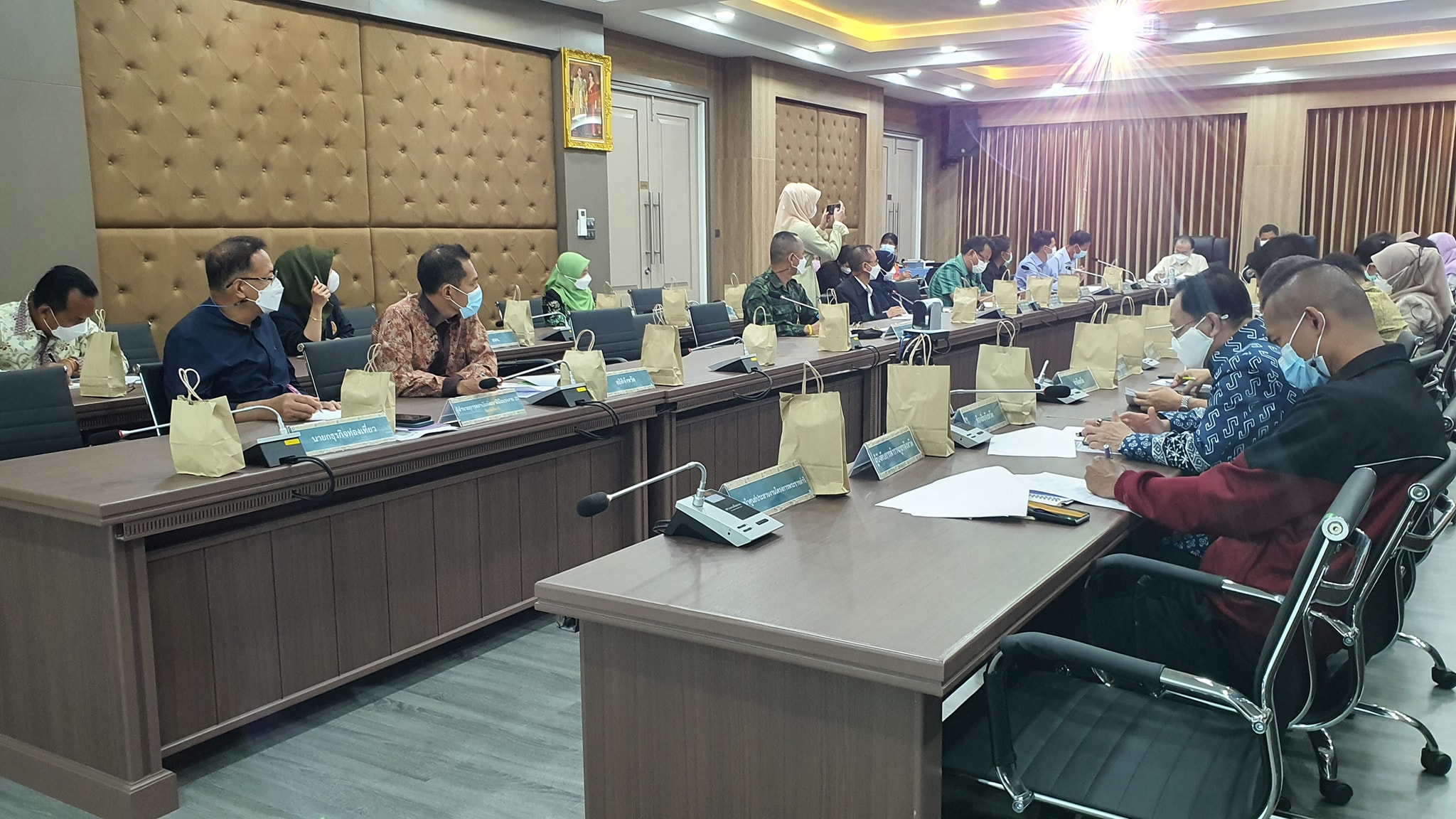 พช.ปัตตานี ร่วมประชุมบูรณาการการดำเนินงานของศูนย์อำนวยการบริหารจังหวัดชายแดนภาคใต้ (ศอ.บต.) กับจังหวัดชายแดนภาคใต้