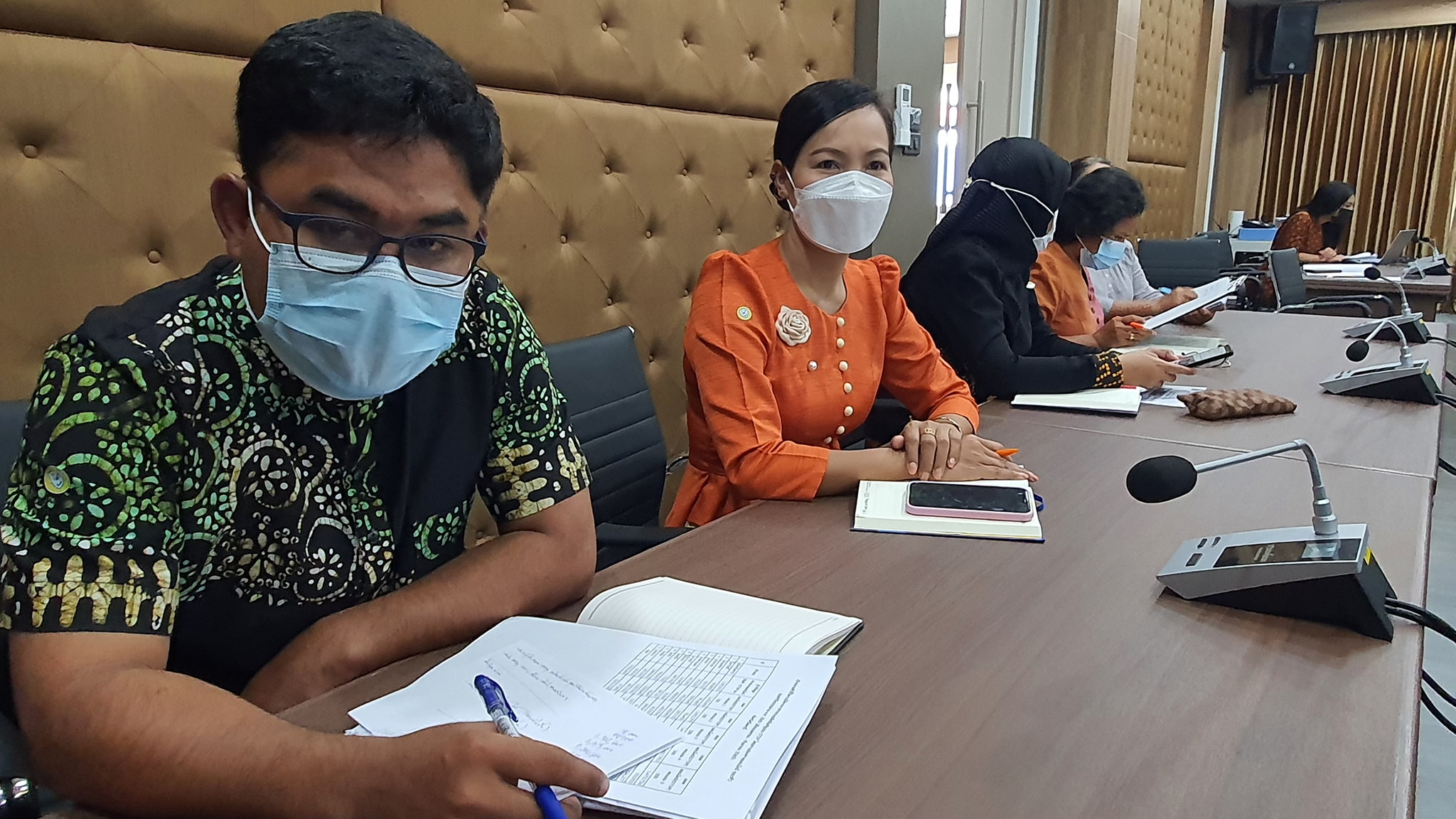 พช.ปัตตานี รายงานผลการดำเนินงานกิจกรรมพัฒนาชุมชนและการปฏิบัติราชการ ตามประเด็นการตรวจราชการกรมการพัฒนาชุมชน ปีงบประมาณ พ.ศ.2565