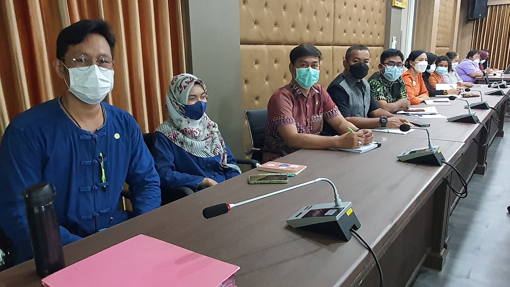 พช.ปัตตานี รายงานผลการดำเนินงานกิจกรรมพัฒนาชุมชนและการปฏิบัติราชการ ตามประเด็นการตรวจราชการกรมการพัฒนาชุมชน ปีงบประมาณ พ.ศ.2565