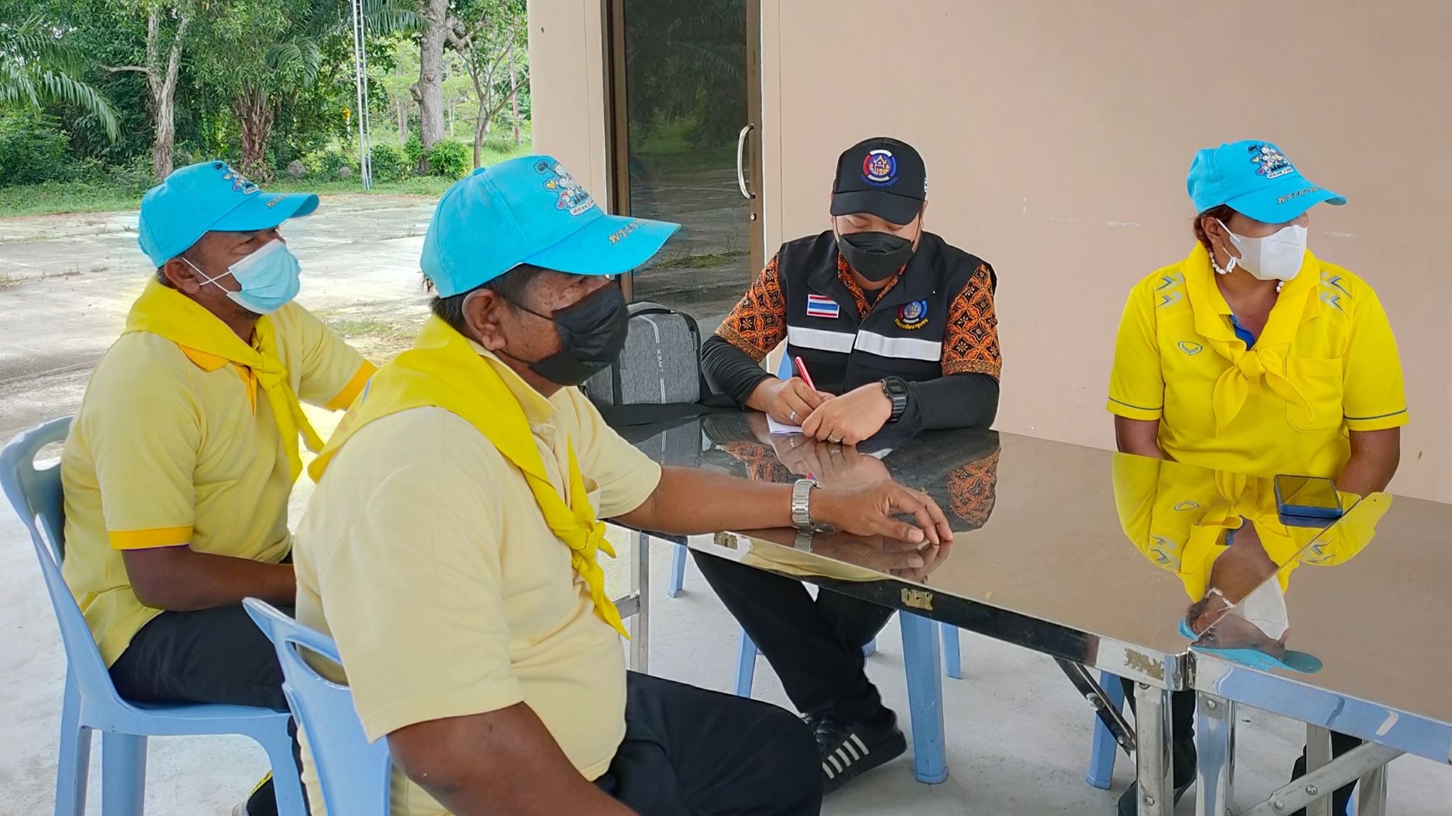 พช.ปัตตานี ลงพื้นที่เตรียมความพร้อมการประกวด “ผู้นำจิตอาสาพัฒนาชุมชน” ระดับเขตตรวจราชการ ประจำปี พ.ศ. 2565