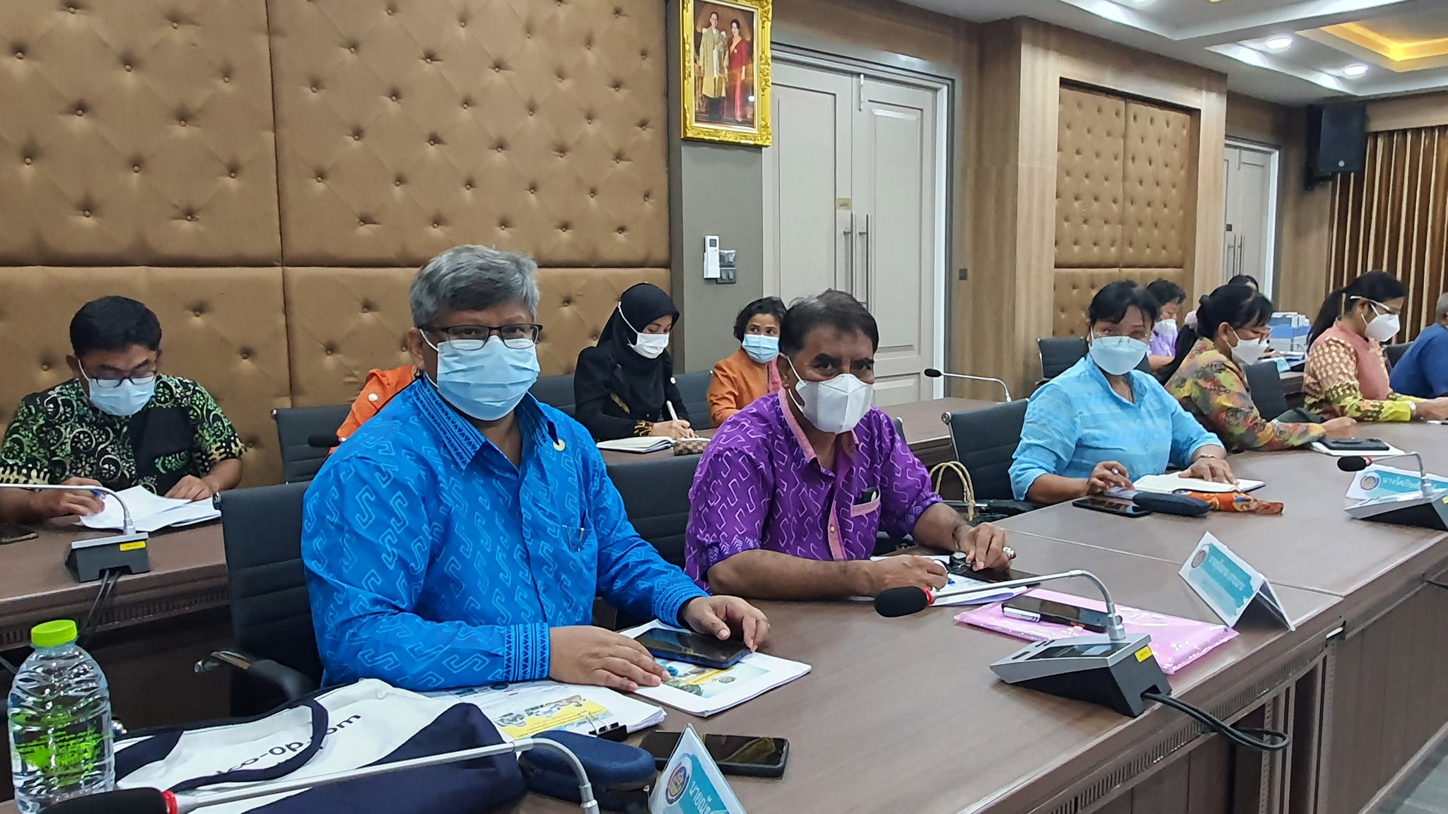 พช.ปัตตานี รายงานผลการดำเนินงานกิจกรรมพัฒนาชุมชนและการปฏิบัติราชการ ตามประเด็นการตรวจราชการกรมการพัฒนาชุมชน ปีงบประมาณ พ.ศ.2565