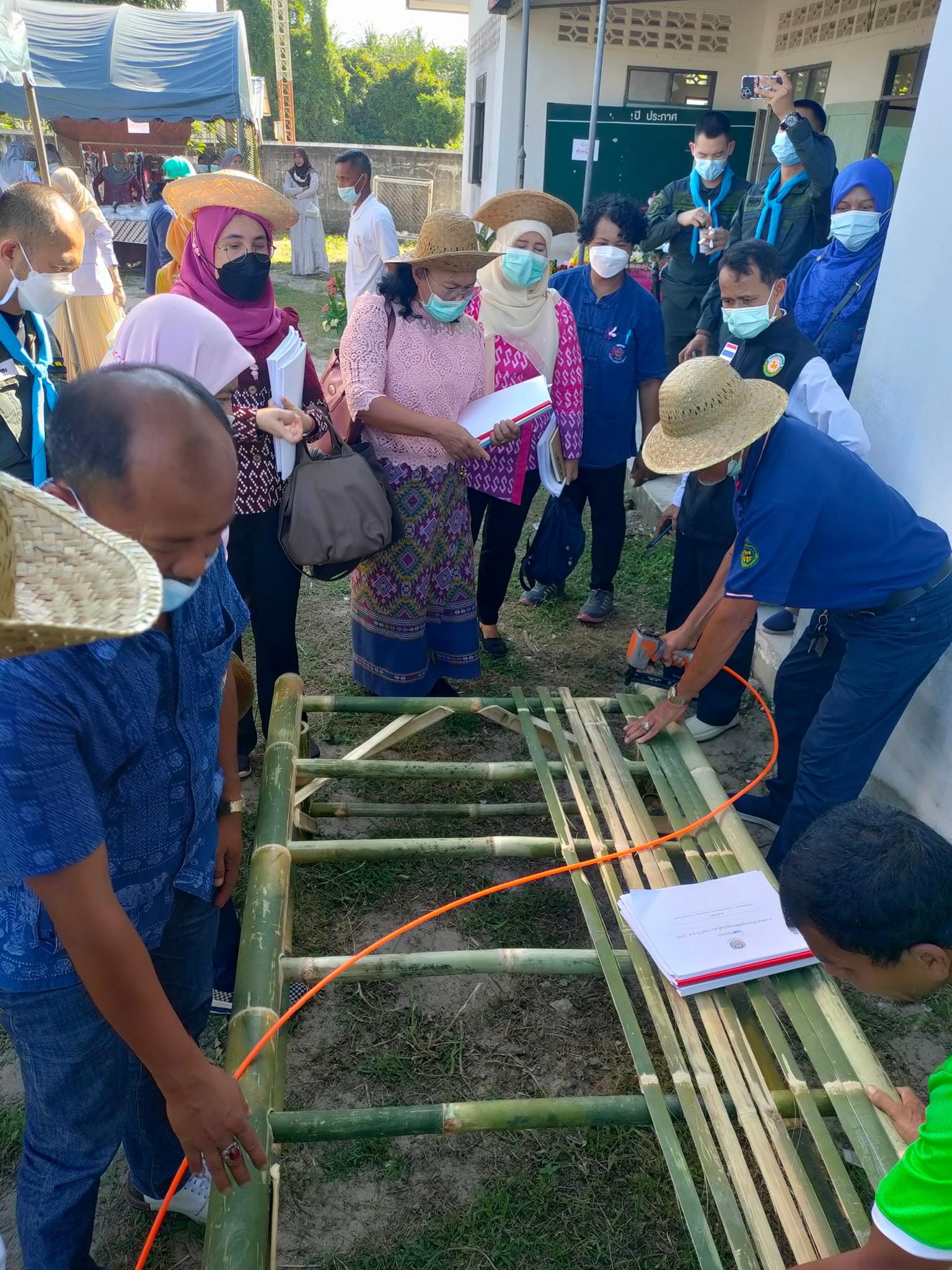 พช.ปัตตานี ลงพื้นที่ 12 อำเภอ คัดสรรกิจกรรมพัฒนาชุมชนดีเด่น ประจำปี 2565