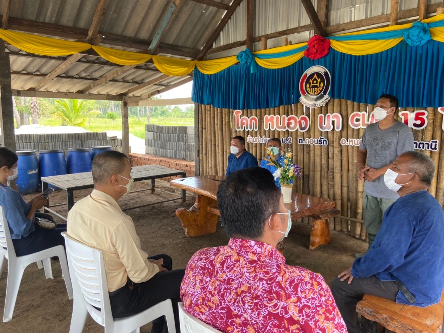 พช.ปัตตานี สานพลังความร่วมมือ สร้างการมีส่วนร่วม พัฒนาศูนย์เรียนรู้เศรษฐกิจพอเพียง พัฒนาพื้นที่ต้นแบบการพัฒนาคุณภาพชีวิตตามหลักทฤษฎีใหม่ประยุกต์สู่ “โคก หนอง นา กรมการพัฒนาชุมชน”