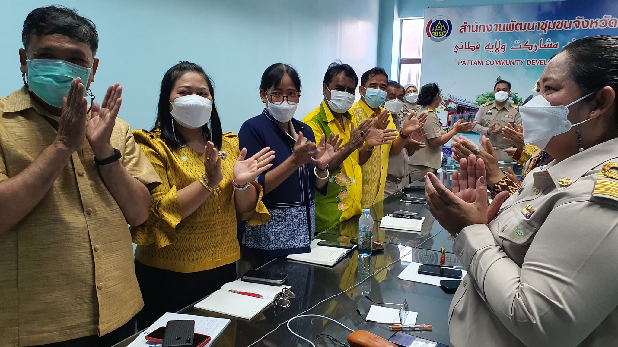 พช.ปัตตานี ร่วมประชุมกรมการพัฒนาชุมชน ประจำเดือนพฤษภาคม ผ่านระบบการประชุมทางไกล (Video Conference) 76 จังหวัดทั่วประเทศ