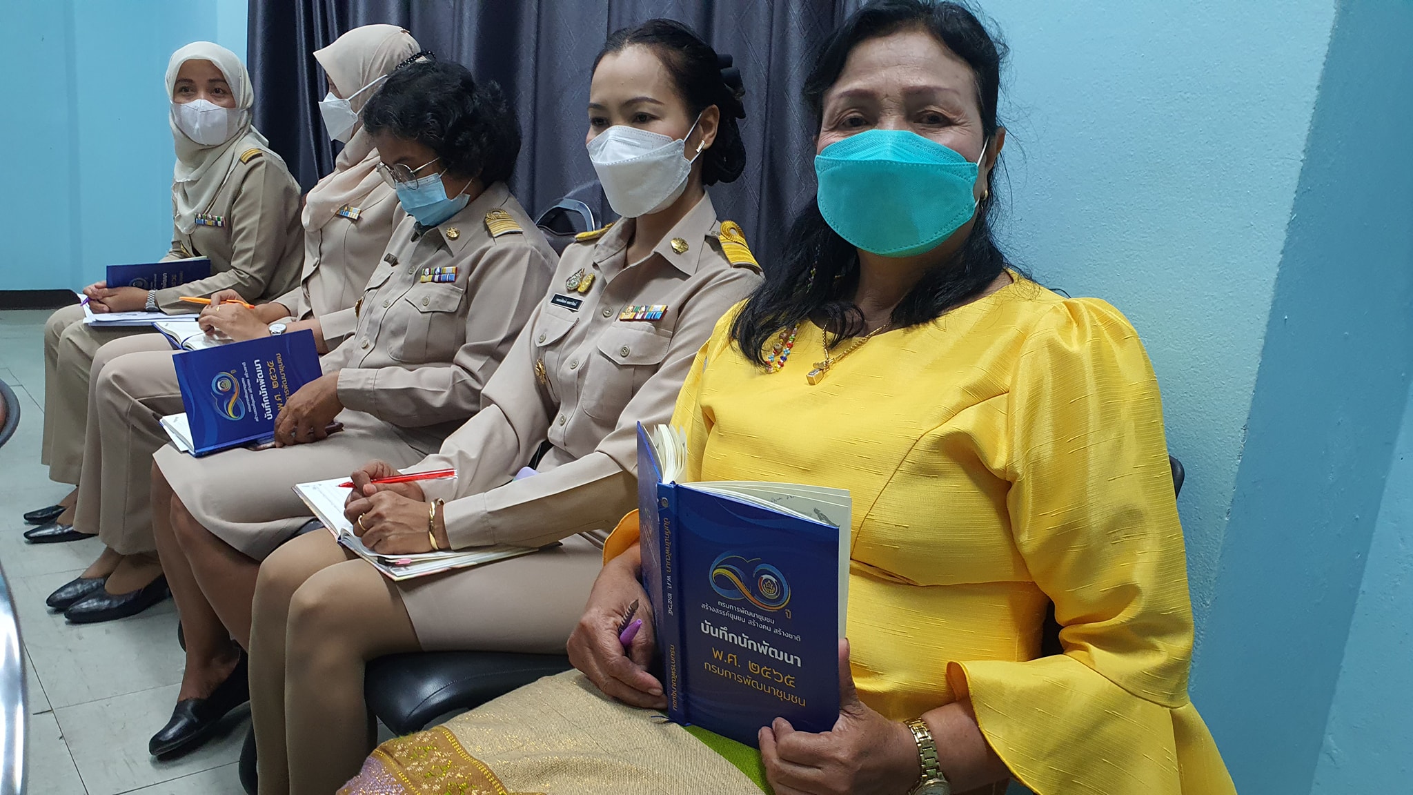 พช.ปัตตานี ร่วมประชุมกรมการพัฒนาชุมชน ประจำเดือนพฤษภาคม ผ่านระบบการประชุมทางไกล (Video Conference) 76 จังหวัดทั่วประเทศ