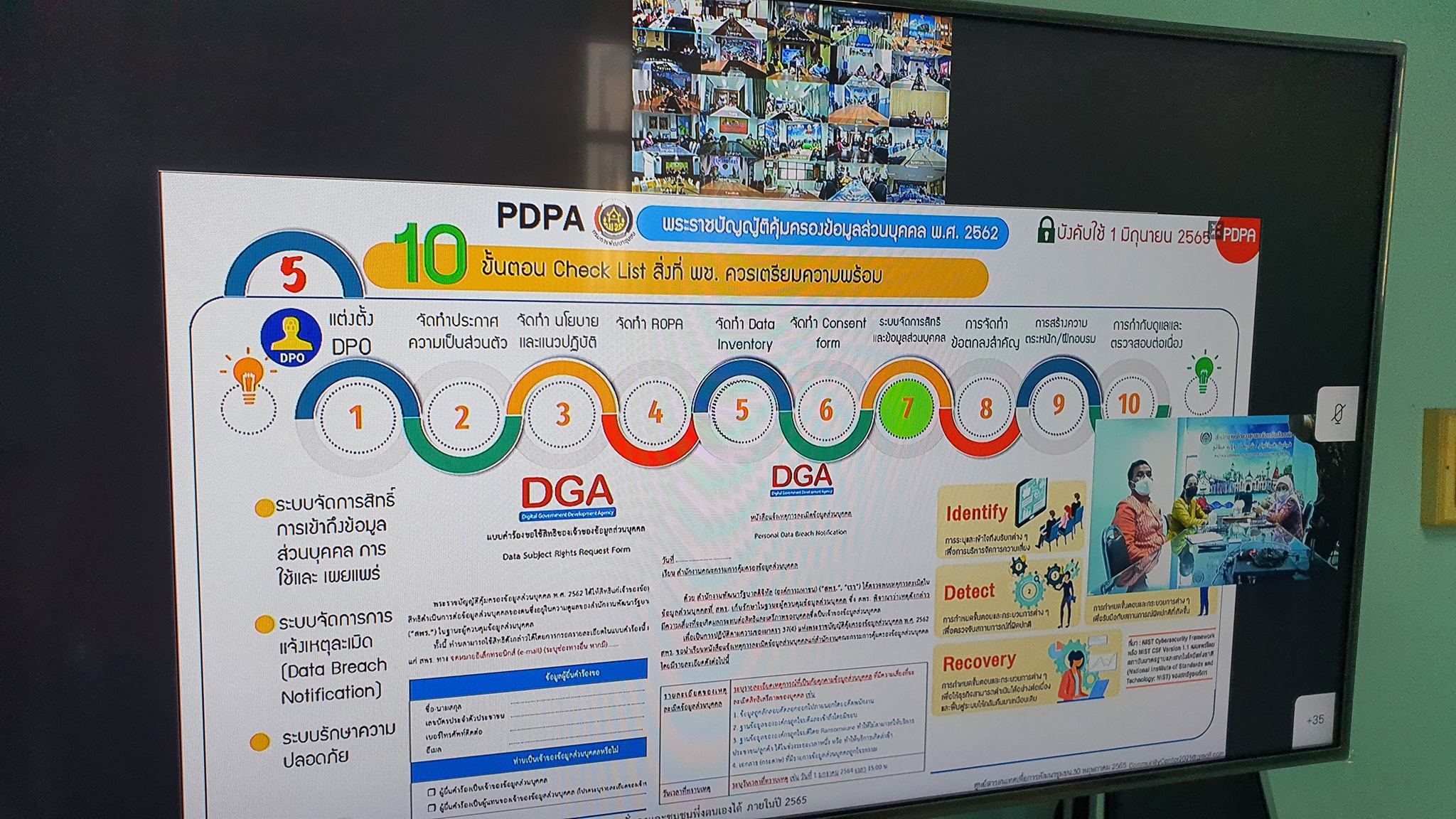 พช.ปัตตานี ตระหนักรู้ “พระราชบัญญัติคุ้มครองข้อมูลส่วนบุคคล” ในภารกิจเพื่อการพัฒนาชุมชน