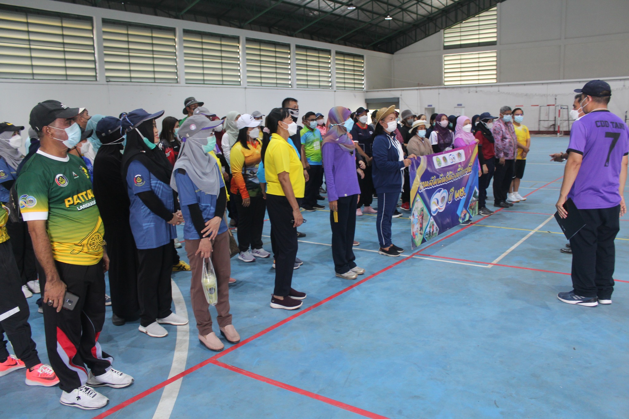“สานสัมพันธ์น้องพี่ปัตตานี”  ชาร์จพลัง สร้างสามัคคี กีฬาสัมพันธ์ 60 ปี กรมการพัฒนาชุมชน