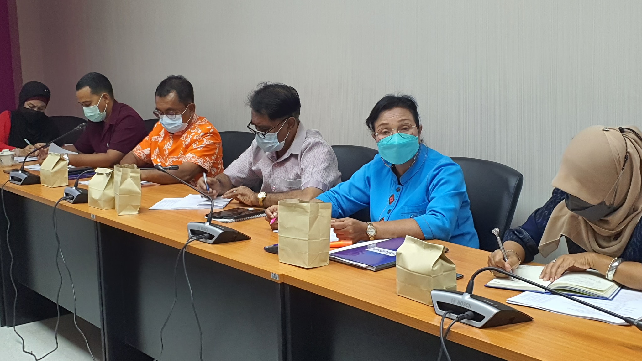 พช.ปัตตานี ประชุมติดตามและประเมินผลระหว่างดำเนินการขับเคลื่อนภารกิจงานพัฒนาชุมชนในรอบ 1 เดือน