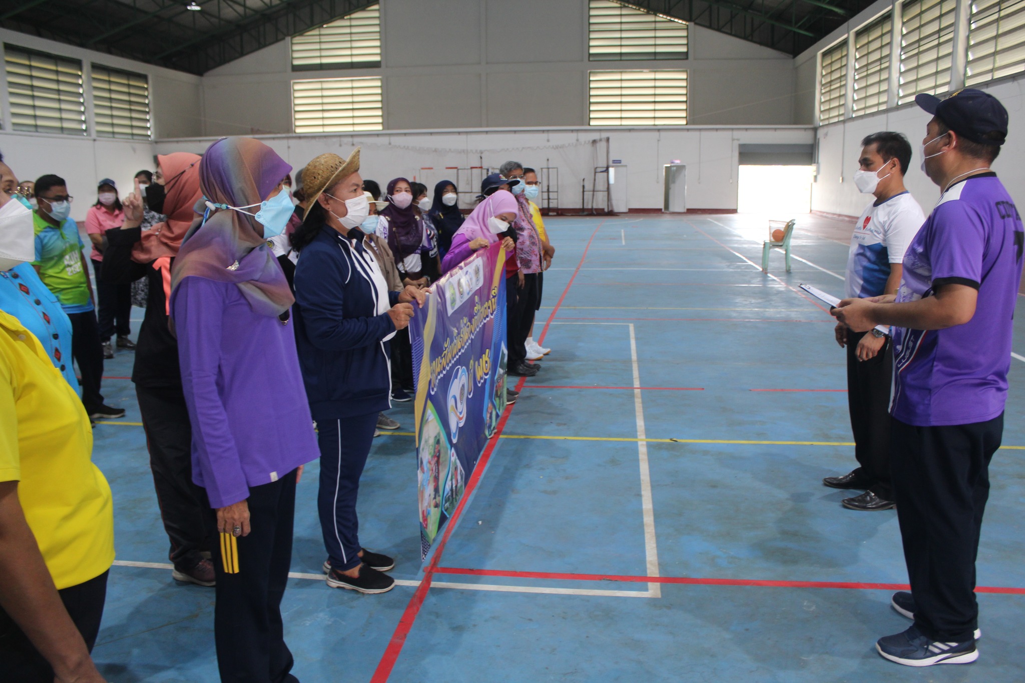 “สานสัมพันธ์น้องพี่ปัตตานี”  ชาร์จพลัง สร้างสามัคคี กีฬาสัมพันธ์ 60 ปี กรมการพัฒนาชุมชน