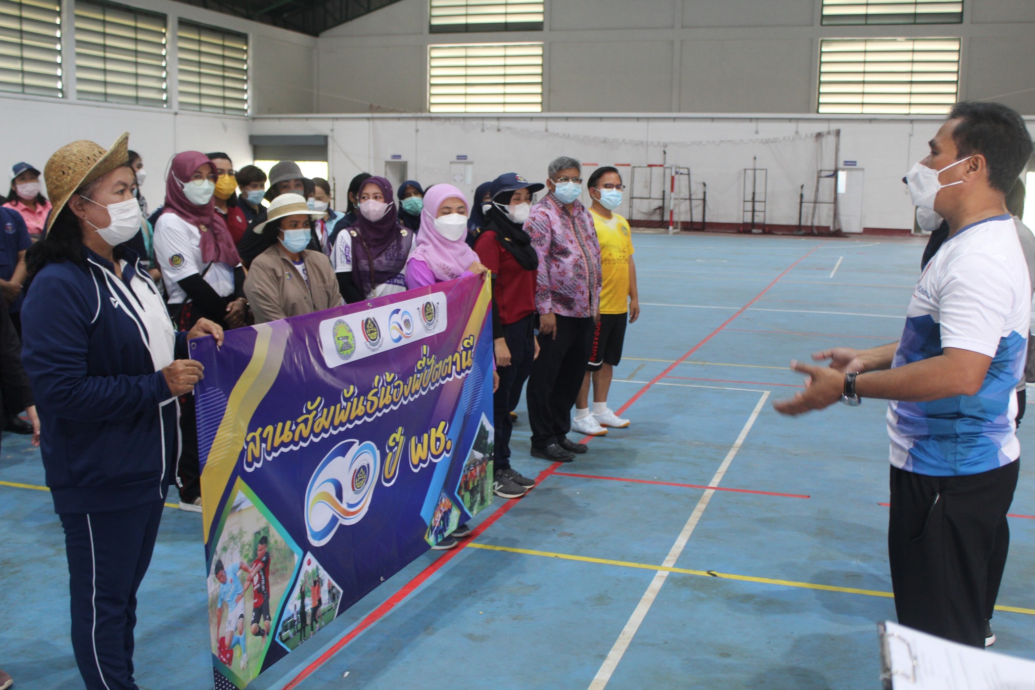“สานสัมพันธ์น้องพี่ปัตตานี”  ชาร์จพลัง สร้างสามัคคี กีฬาสัมพันธ์ 60 ปี กรมการพัฒนาชุมชน