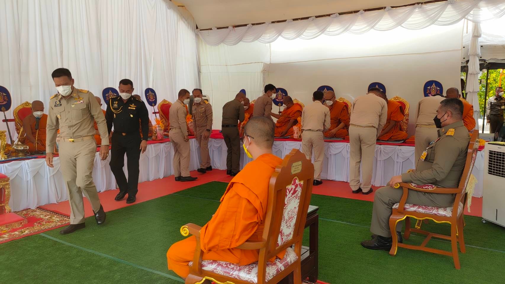 พช.ปัตตานี ร่วมต้อนรับ นายพลากร สุวรรณรัฐ องคมนตรี และคณะฯ ในโอกาสเดินทางมาปฏิบัติภารกิจในพื้นที่จังหวัดปัตตานี