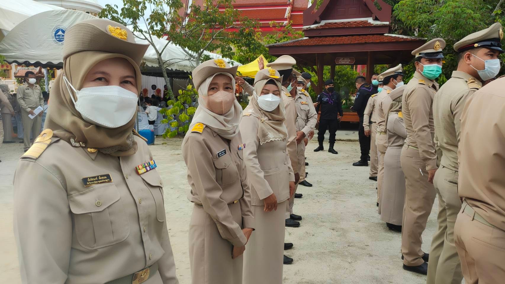 พช.ปัตตานี ร่วมต้อนรับ นายพลากร สุวรรณรัฐ องคมนตรี และคณะฯ ในโอกาสเดินทางมาปฏิบัติภารกิจในพื้นที่จังหวัดปัตตานี