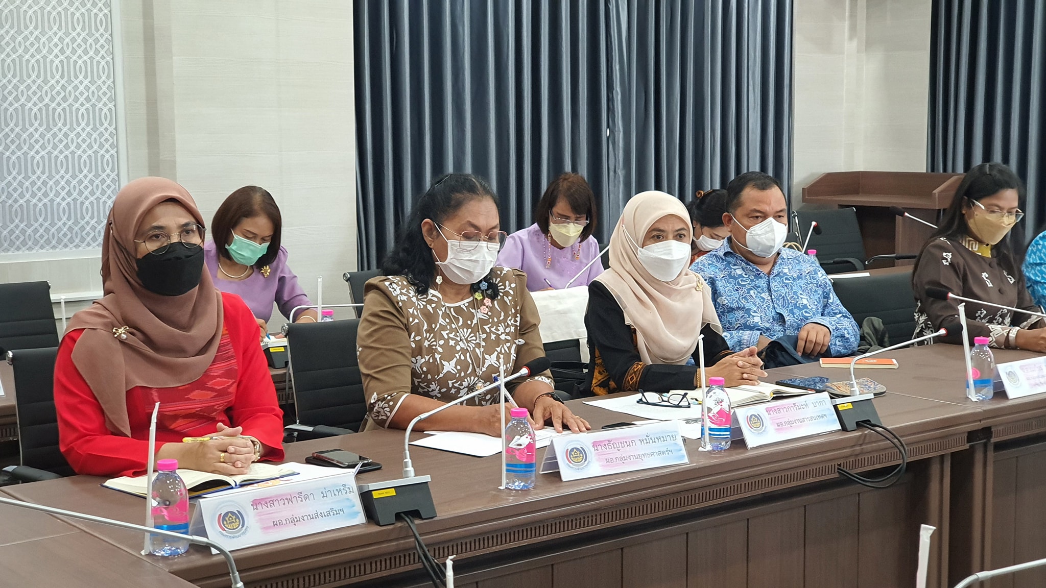 พช.ปัตตานี/ยะลา/นราธิวาส และ สงขลา ร่วมโครงการ “กจ.สัญจร” จุดที่ 6 จังหวัดปัตตานี ติดตามและสนับสนุนการบริหารงานทรัพยากรบุคคล ของกรมการพัฒนาชุมชน