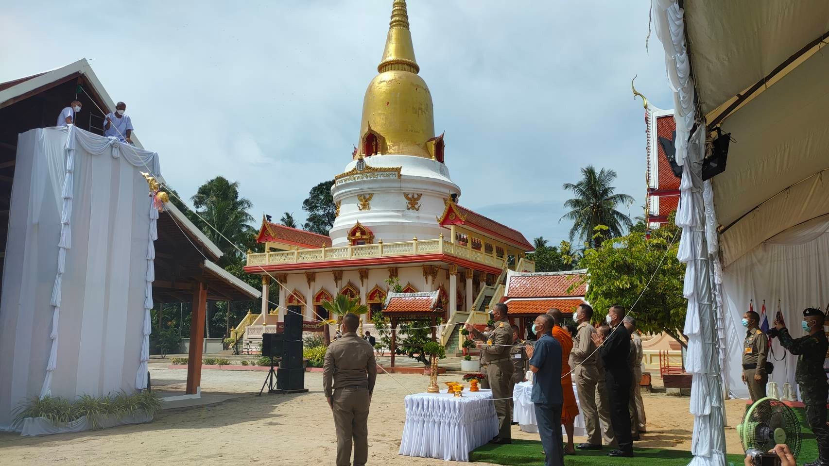 พช.ปัตตานี ร่วมต้อนรับ นายพลากร สุวรรณรัฐ องคมนตรี และคณะฯ ในโอกาสเดินทางมาปฏิบัติภารกิจในพื้นที่จังหวัดปัตตานี