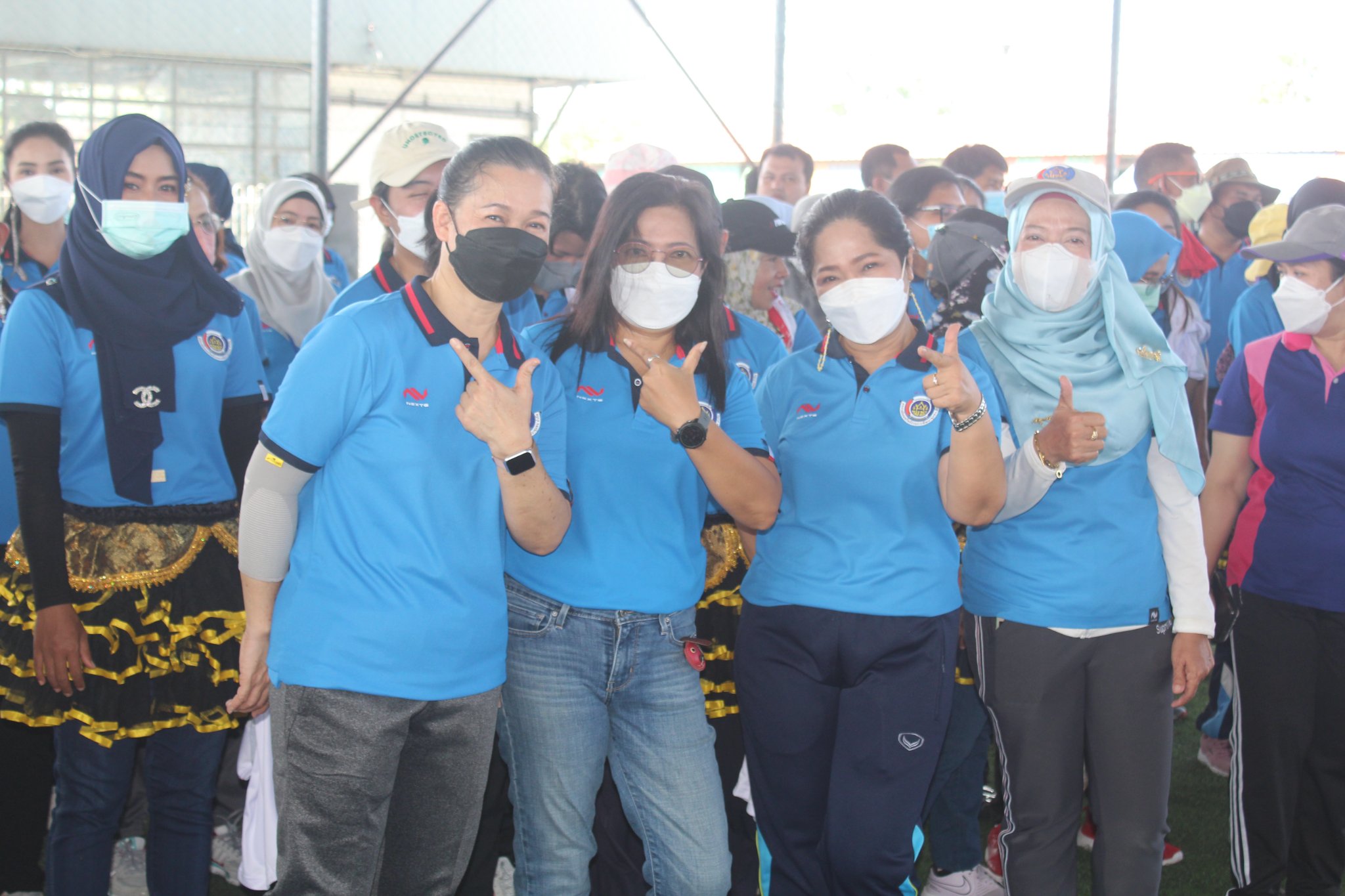 ให้กีฬารวมพลังเราเป็น1 “สานสัมพันธ์น้องพี่ 60 ปี กรมการพัฒนาชุมชน”