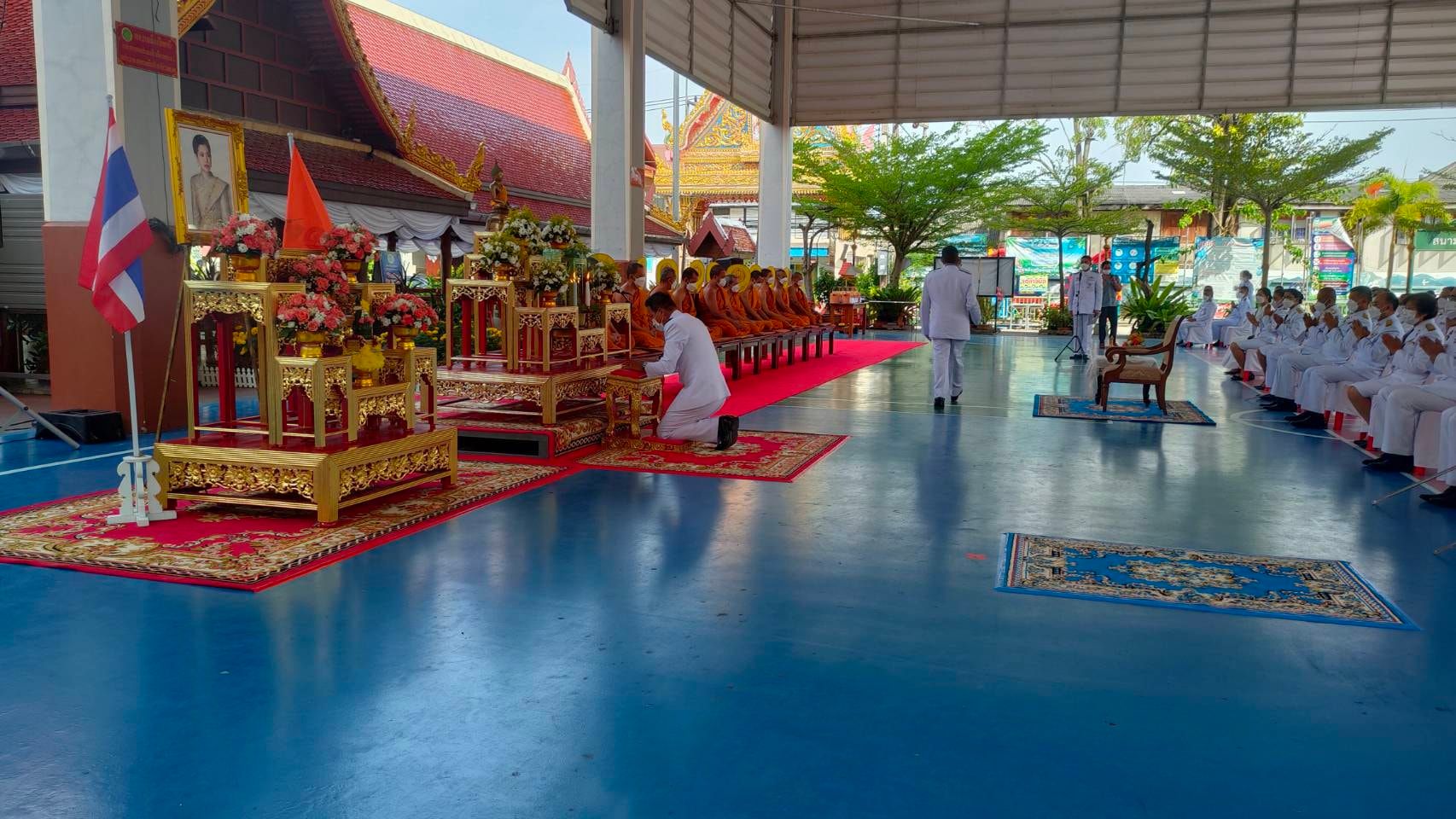 พช.ปัตตานี ร่วมพิธีเจริญพระพุทธมนต์ เนื่องในวันคล้ายวันประสูติ สมเด็จพระเจ้าน้องนางเธอ เจ้าฟ้าจุฬาภรณวลัยลักษณ์ อัครราชกุมารี (4 กรกฎาคม 2565)