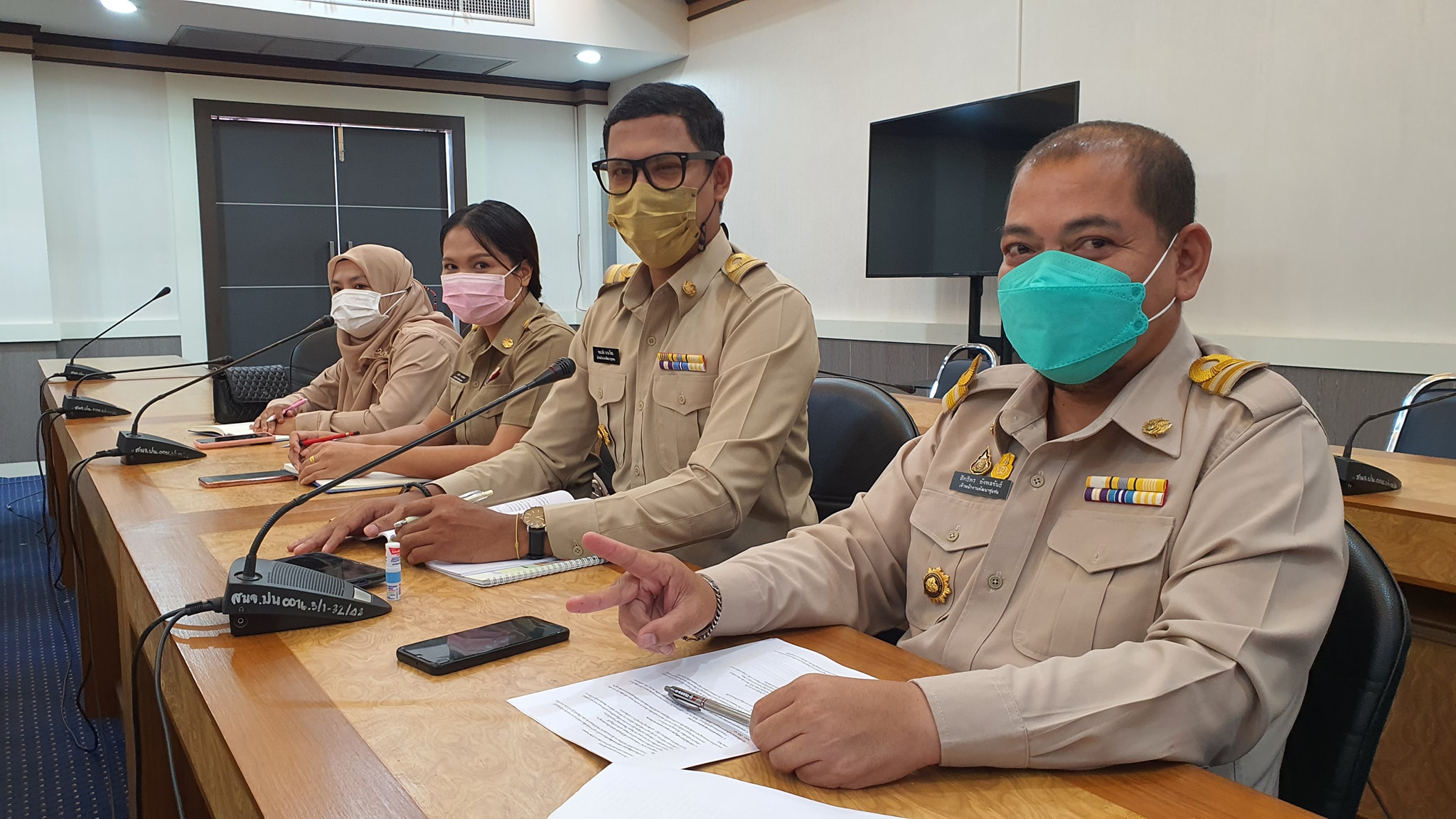 พช.ปัตตานี จัดประชุมซักซ้อมสร้างความเข้าใจแนวทางการจัดทำเอกสารผลงาน เพื่อขอประเมินเลื่อนระดับข้าราชการในสังกัด