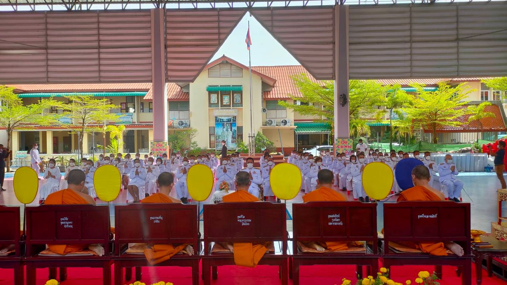 พช.ปัตตานี ร่วมพิธีเจริญพระพุทธมนต์ เนื่องในวันคล้ายวันประสูติ สมเด็จพระเจ้าน้องนางเธอ เจ้าฟ้าจุฬาภรณวลัยลักษณ์ อัครราชกุมารี (4 กรกฎาคม 2565)