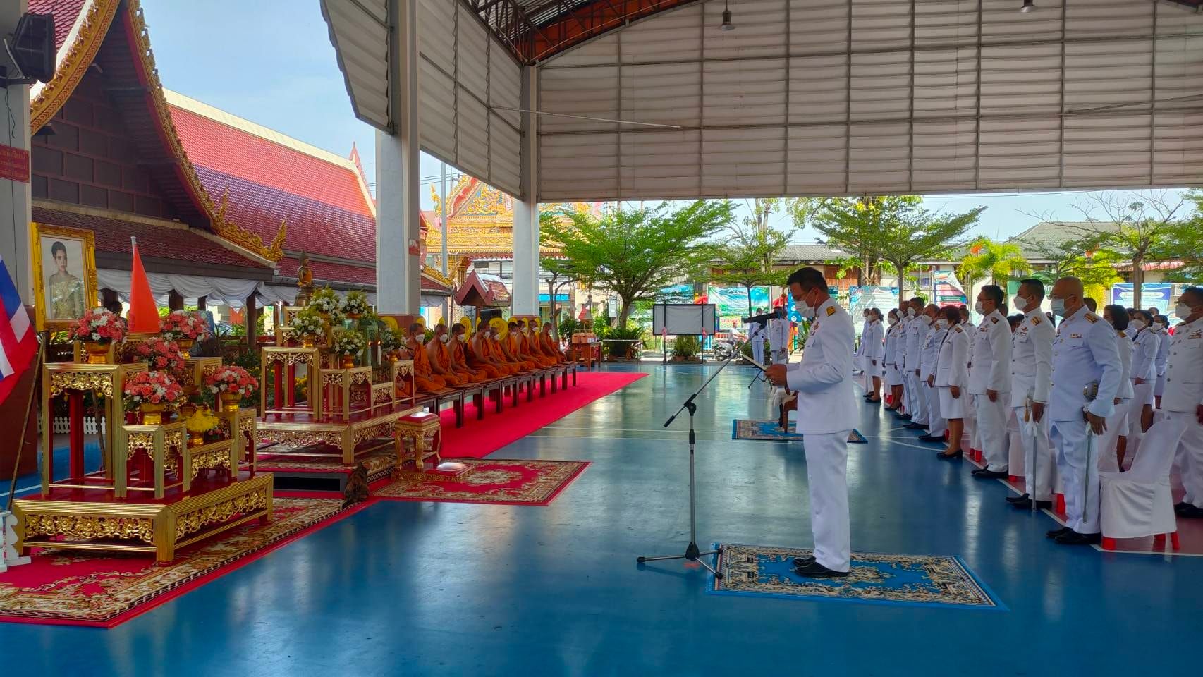 พช.ปัตตานี ร่วมพิธีเจริญพระพุทธมนต์ เนื่องในวันคล้ายวันประสูติ สมเด็จพระเจ้าน้องนางเธอ เจ้าฟ้าจุฬาภรณวลัยลักษณ์ อัครราชกุมารี (4 กรกฎาคม 2565)