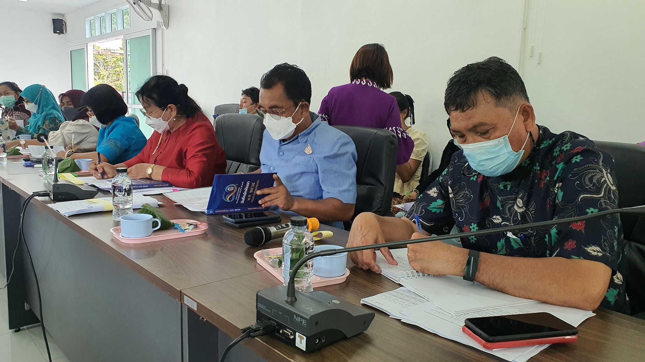 พช.ปัตตานี จัดประชุมเคลื่อนที่ ติดตามการขับเคลื่อนภารกิจงานพัฒนาชุมชน 12อำเภอ ในรอบ 1 เดือน