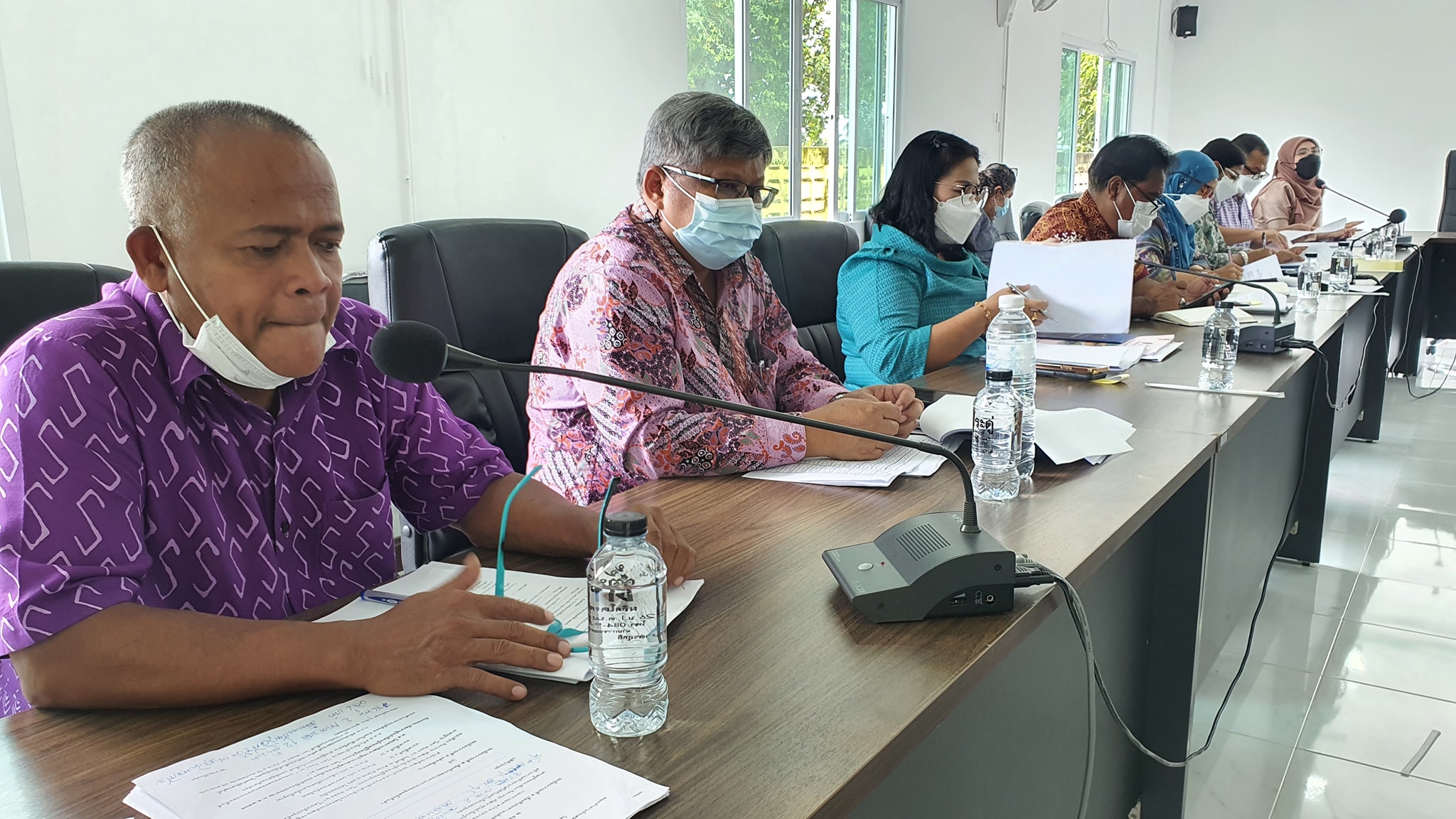 พช.ปัตตานี จัดประชุมเคลื่อนที่ ติดตามการขับเคลื่อนภารกิจงานพัฒนาชุมชน 12อำเภอ ในรอบ 1 เดือน