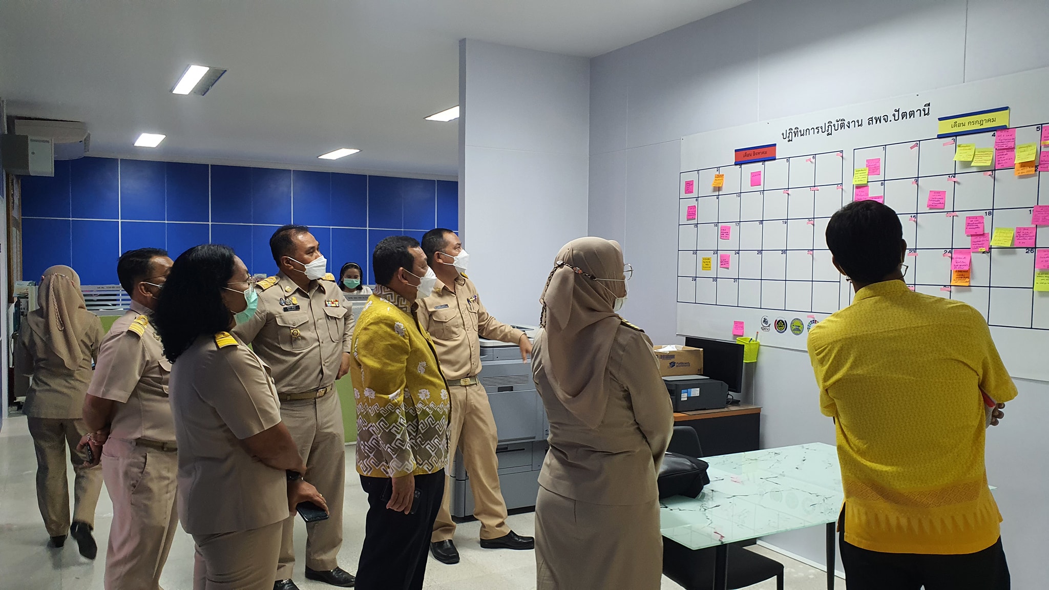 พช.ปัตตานี ร่วมประกวดหน่วยงาน “พัฒนาชุมชนใสสะอาด” และ “สารสนเทศตำบลต้นแบบเพื่อการพัฒนาคุณภาพชีวิต ปี 2565”