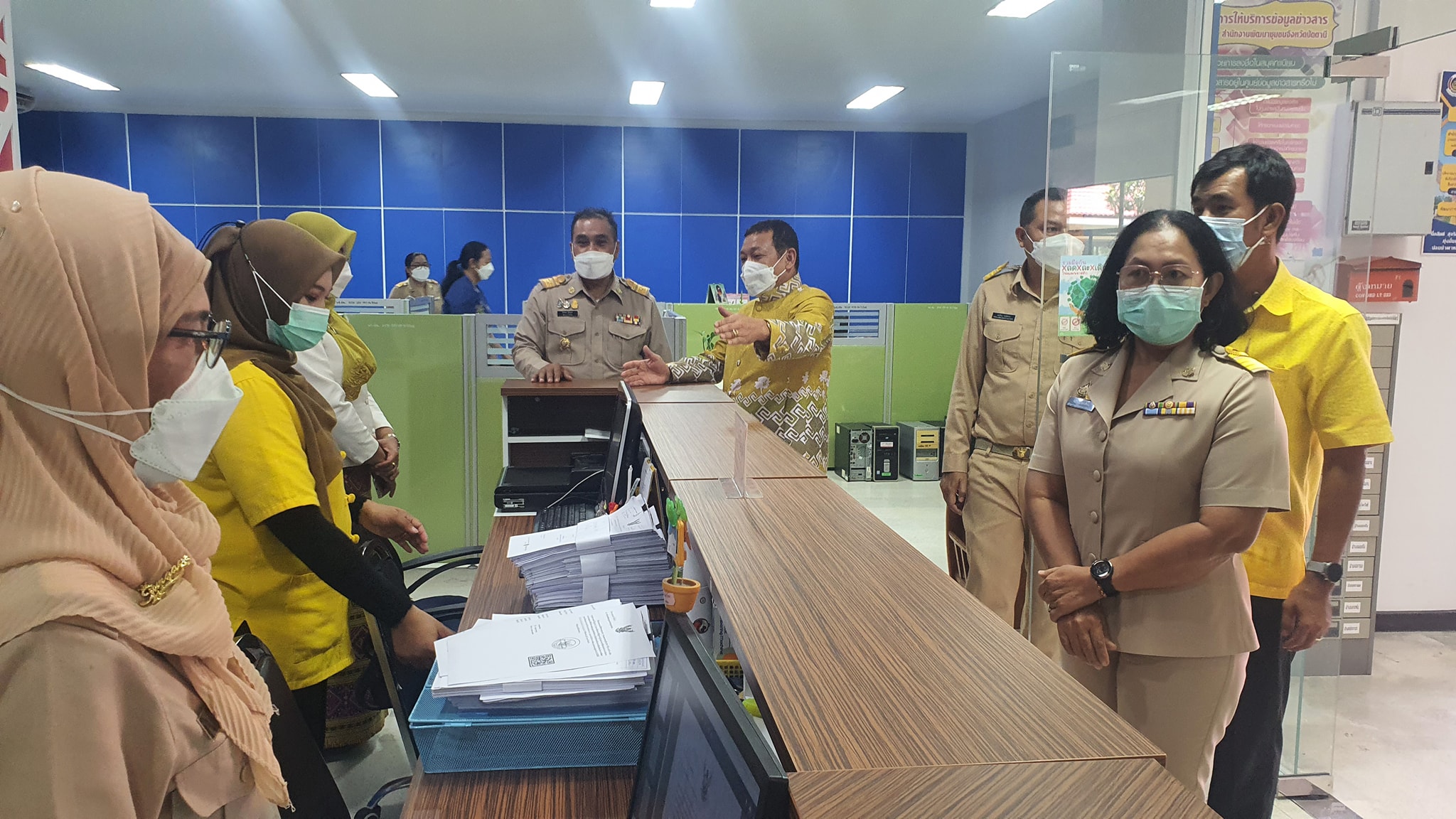 พช.ปัตตานี ร่วมประกวดหน่วยงาน “พัฒนาชุมชนใสสะอาด” และ “สารสนเทศตำบลต้นแบบเพื่อการพัฒนาคุณภาพชีวิต ปี 2565”