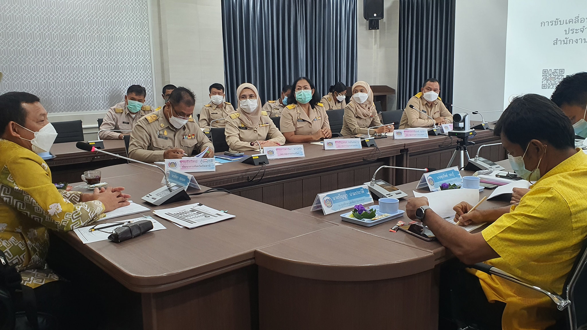 พช.ปัตตานี ร่วมประกวดหน่วยงาน “พัฒนาชุมชนใสสะอาด” และ “สารสนเทศตำบลต้นแบบเพื่อการพัฒนาคุณภาพชีวิต ปี 2565”