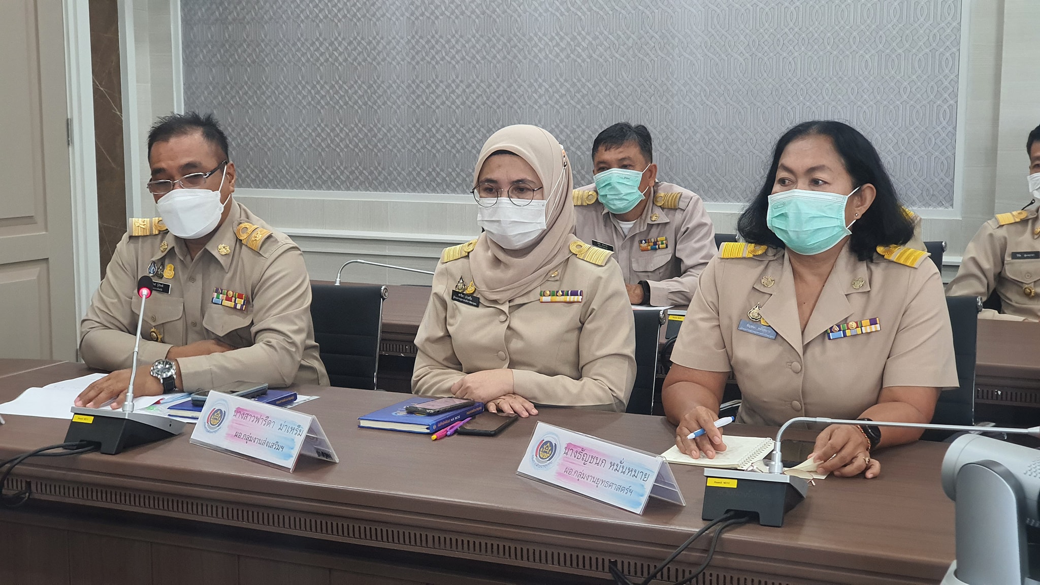 พช.ปัตตานี ร่วมประกวดหน่วยงาน “พัฒนาชุมชนใสสะอาด” และ “สารสนเทศตำบลต้นแบบเพื่อการพัฒนาคุณภาพชีวิต ปี 2565”