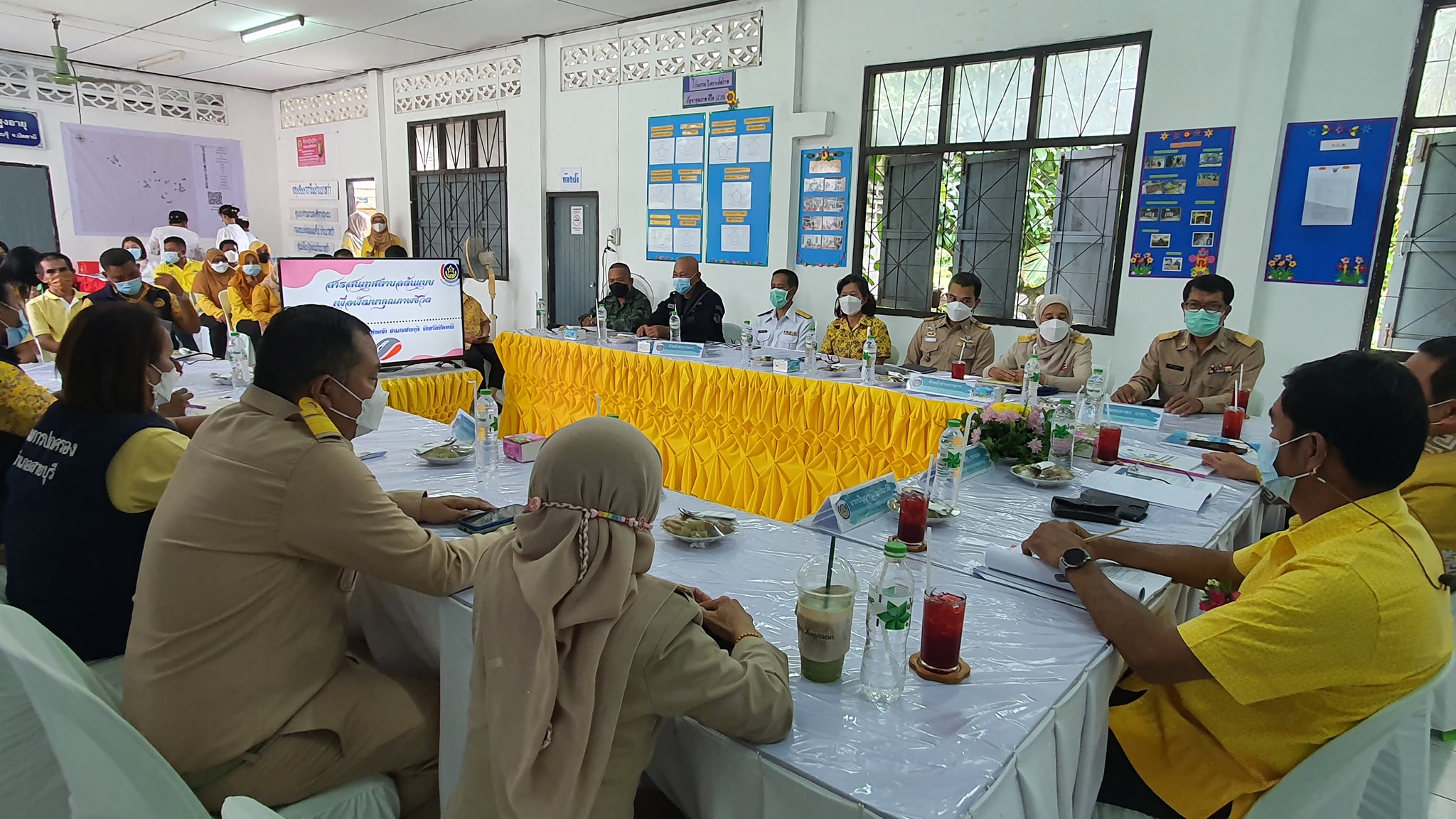 พช.ปัตตานี ร่วมประกวดหน่วยงาน “พัฒนาชุมชนใสสะอาด” และ “สารสนเทศตำบลต้นแบบเพื่อการพัฒนาคุณภาพชีวิต ปี 2565”