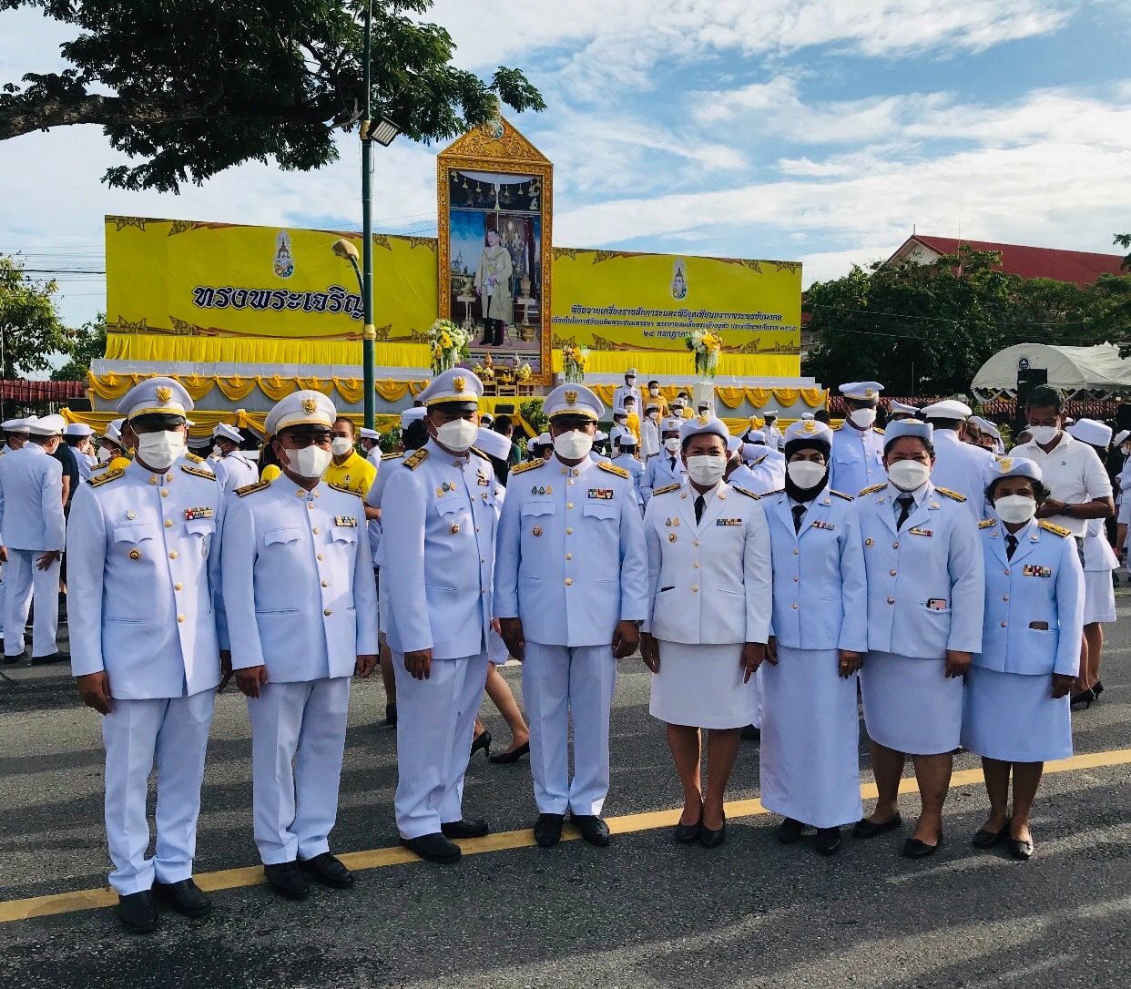 พช.ปัตตานี ร่วมพิธีสำคัญและกิจกรรมเฉลิมพระเกียรติ เนื่องในโอกาสวันเฉลิมพระชนมพรรษา พระบาทสมเด็จพระเจ้าอยู่หัว 28 กรกฎาคม 2565