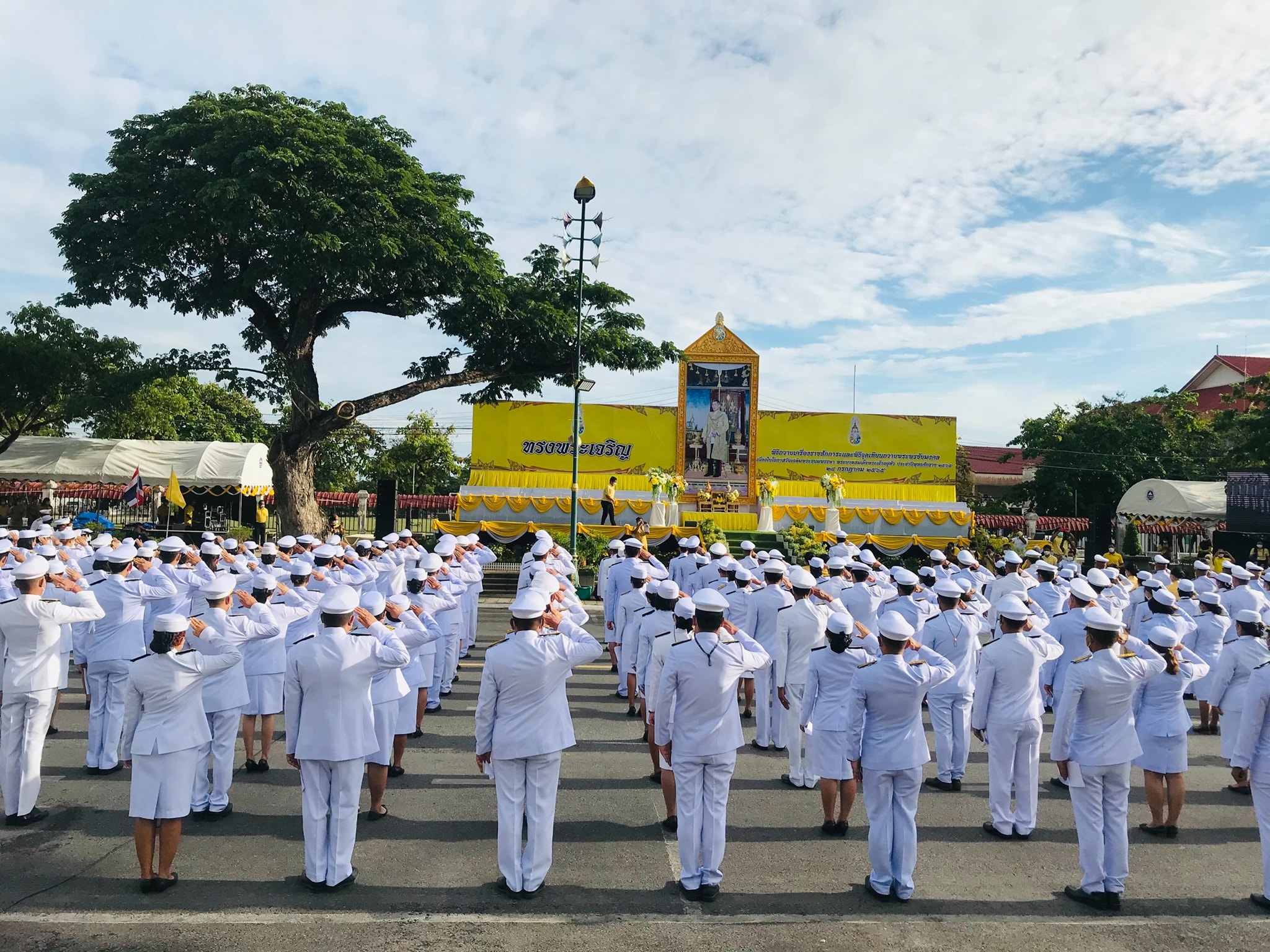พช.ปัตตานี ร่วมพิธีสำคัญและกิจกรรมเฉลิมพระเกียรติ เนื่องในโอกาสวันเฉลิมพระชนมพรรษา พระบาทสมเด็จพระเจ้าอยู่หัว 28 กรกฎาคม 2565