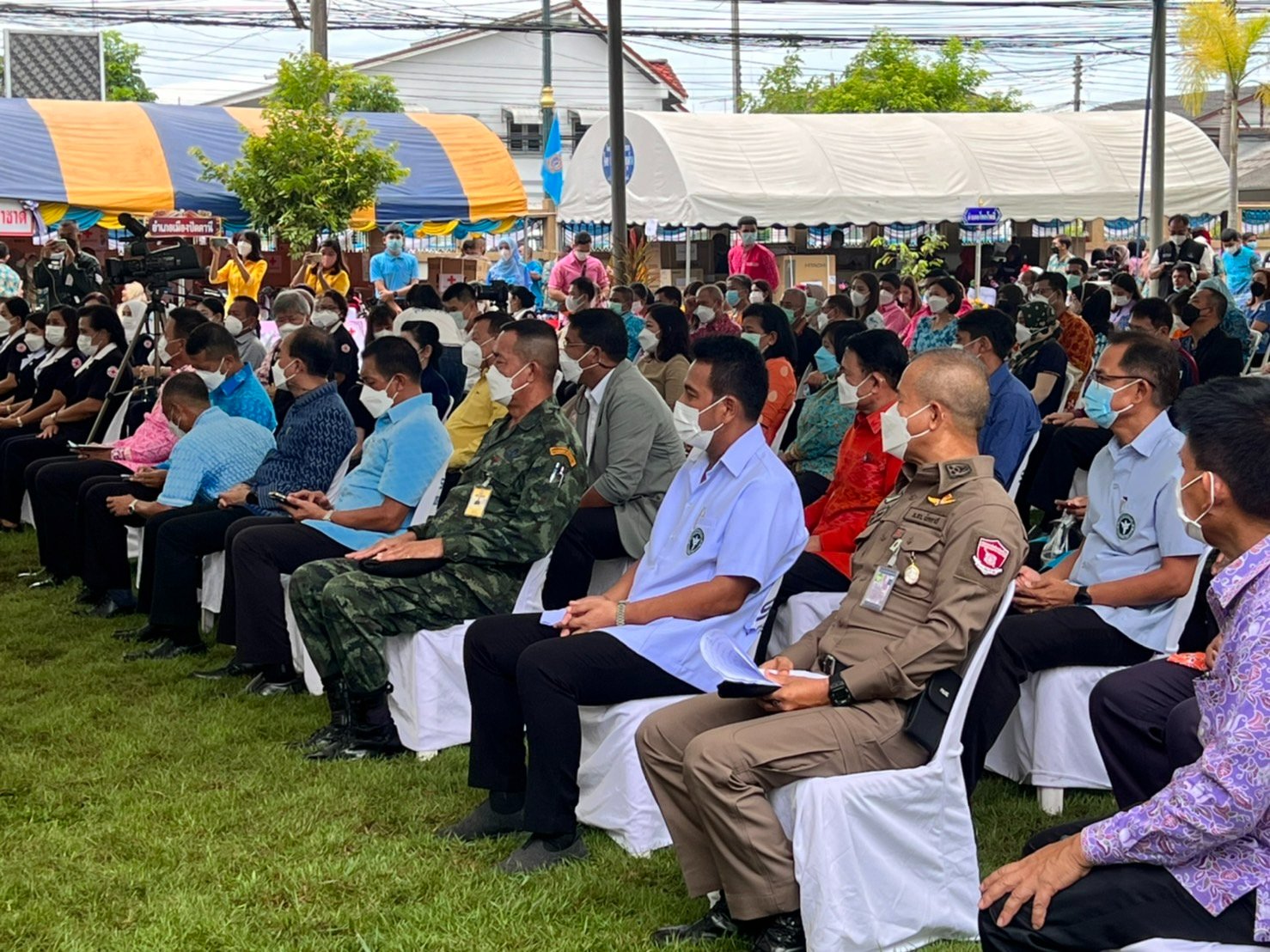 พช.ปัตตานี ร่วมงานแถลงข่าวเตรียมจัด “งานแสดงสินค้า ศิลปวัฒนธรรมและงานประจำปีจังหวัดปัตตานี วิถีใหม่ ประจำปี 2565”