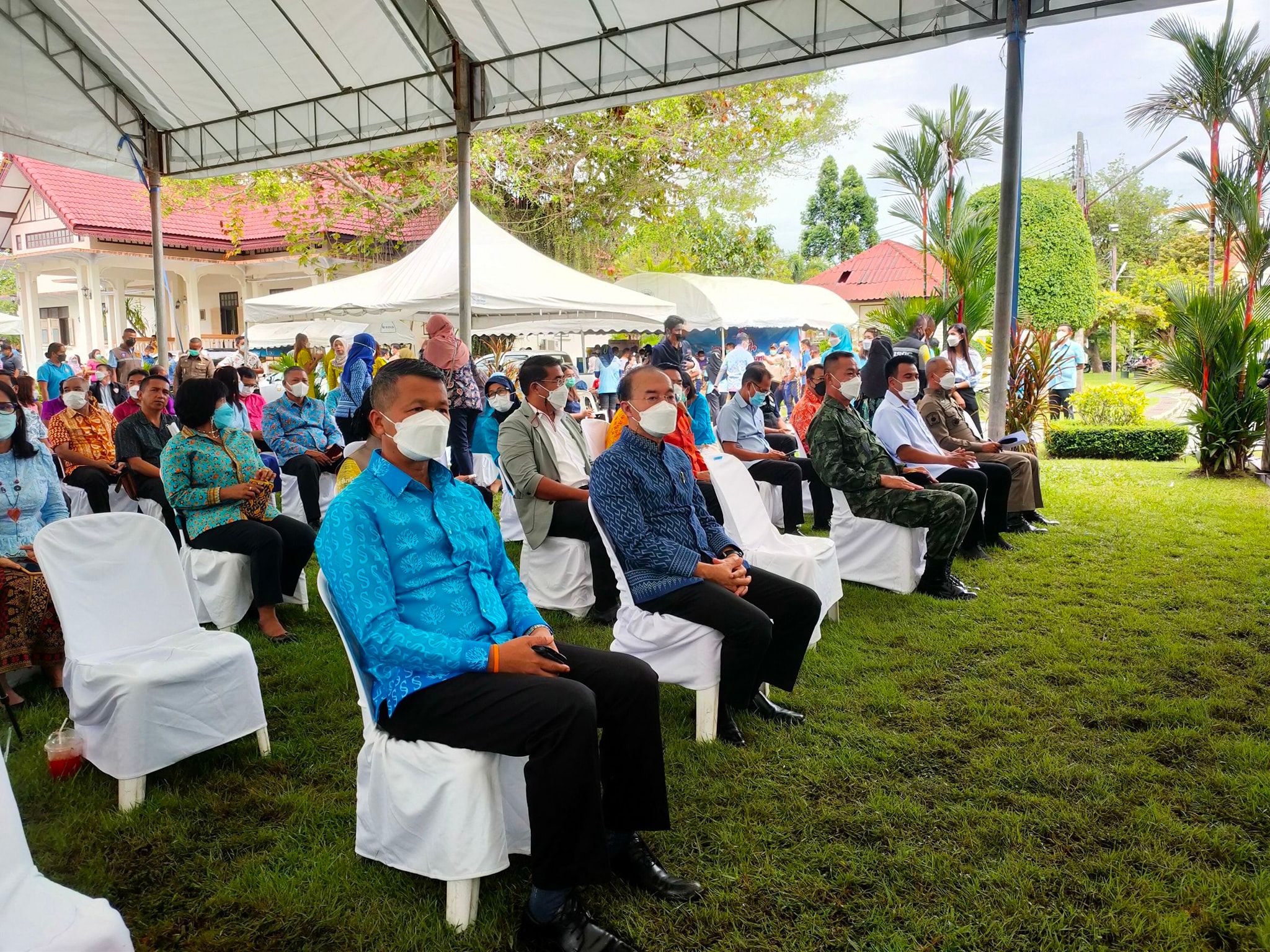 พช.ปัตตานี ร่วมงานแถลงข่าวเตรียมจัด “งานแสดงสินค้า ศิลปวัฒนธรรมและงานประจำปีจังหวัดปัตตานี วิถีใหม่ ประจำปี 2565”